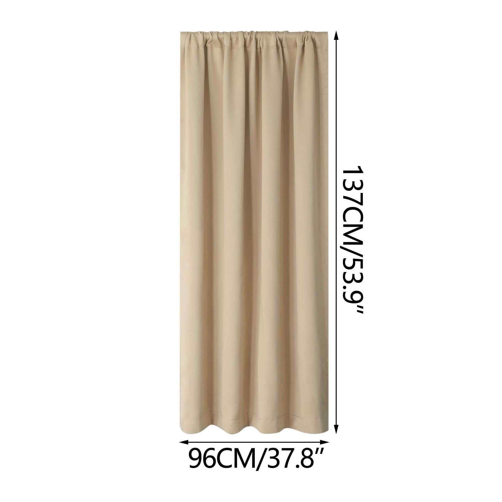 Xuniizn Blackout Curtains for Bedroom Thermal Insulated - 100%Polyester Black Out Curtains 2 Panels Set Room Darkening Window Curtains for Living Room, Light Blue CTN-BG - Image 4