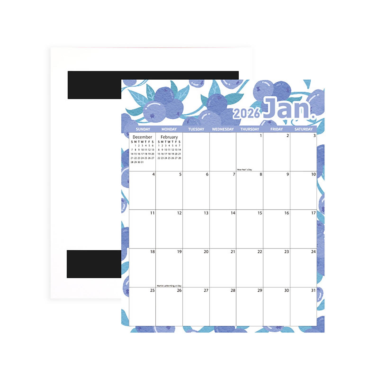 Tyidzon Magnetic Calendar for Refrigerator 2026-2027, 12x10