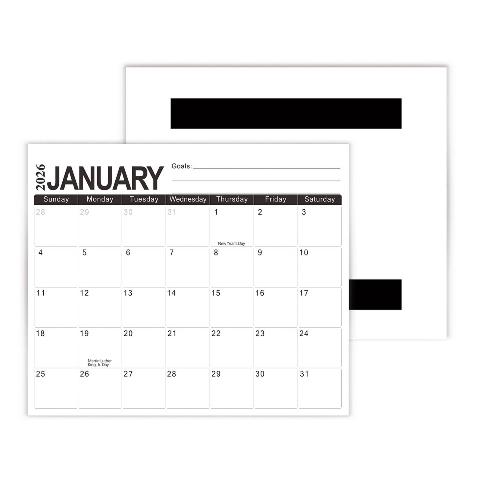 Tyidzon Magnetic Calendar for Refrigerator 2026-2027, 12x10
