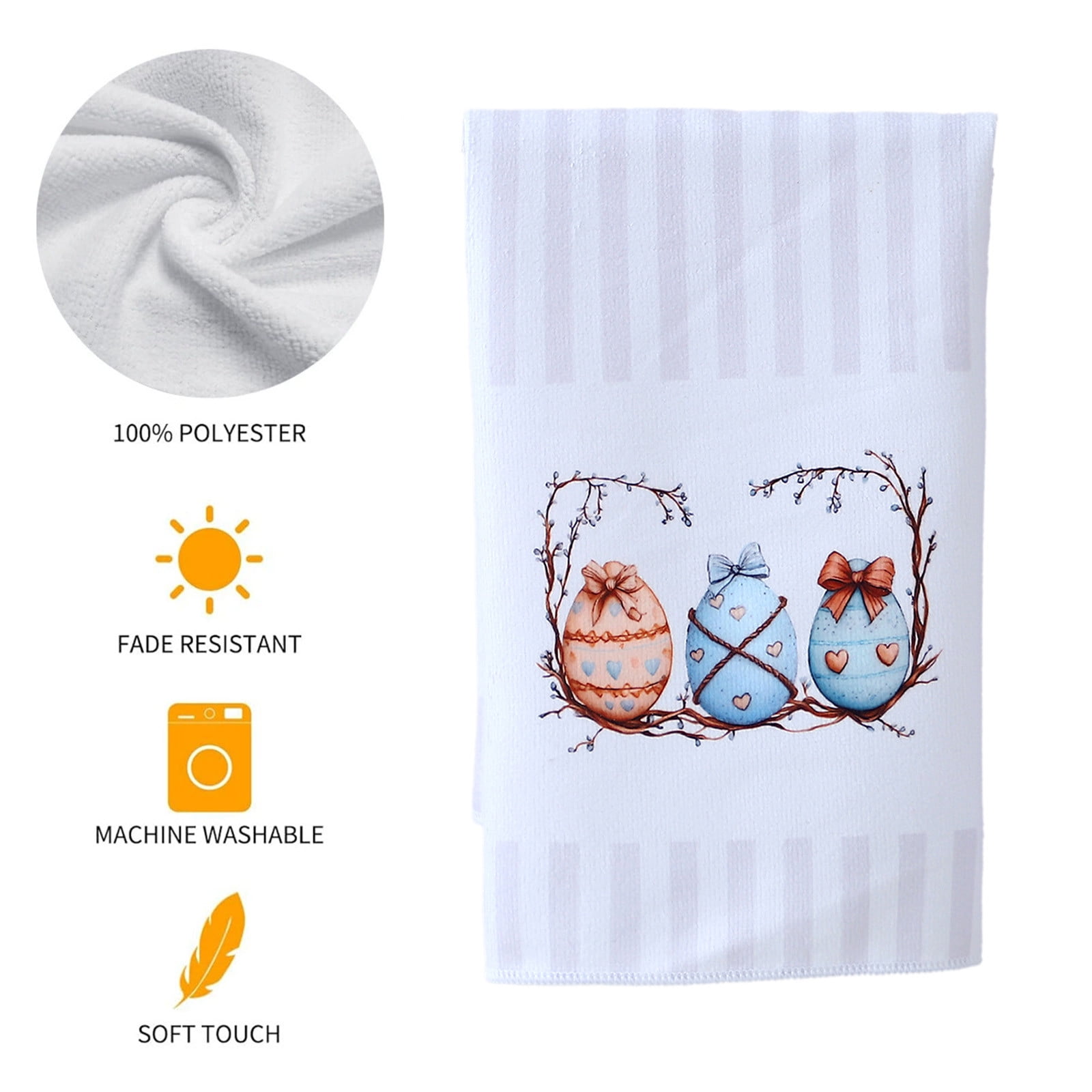 Xuniizn Microfiber Cleaning Cloths, Ultra Soft, Reusable, Lint-Free, Streak-Free, Super Absorbent for House, Kitchen, Car, and Glass White - Image 7