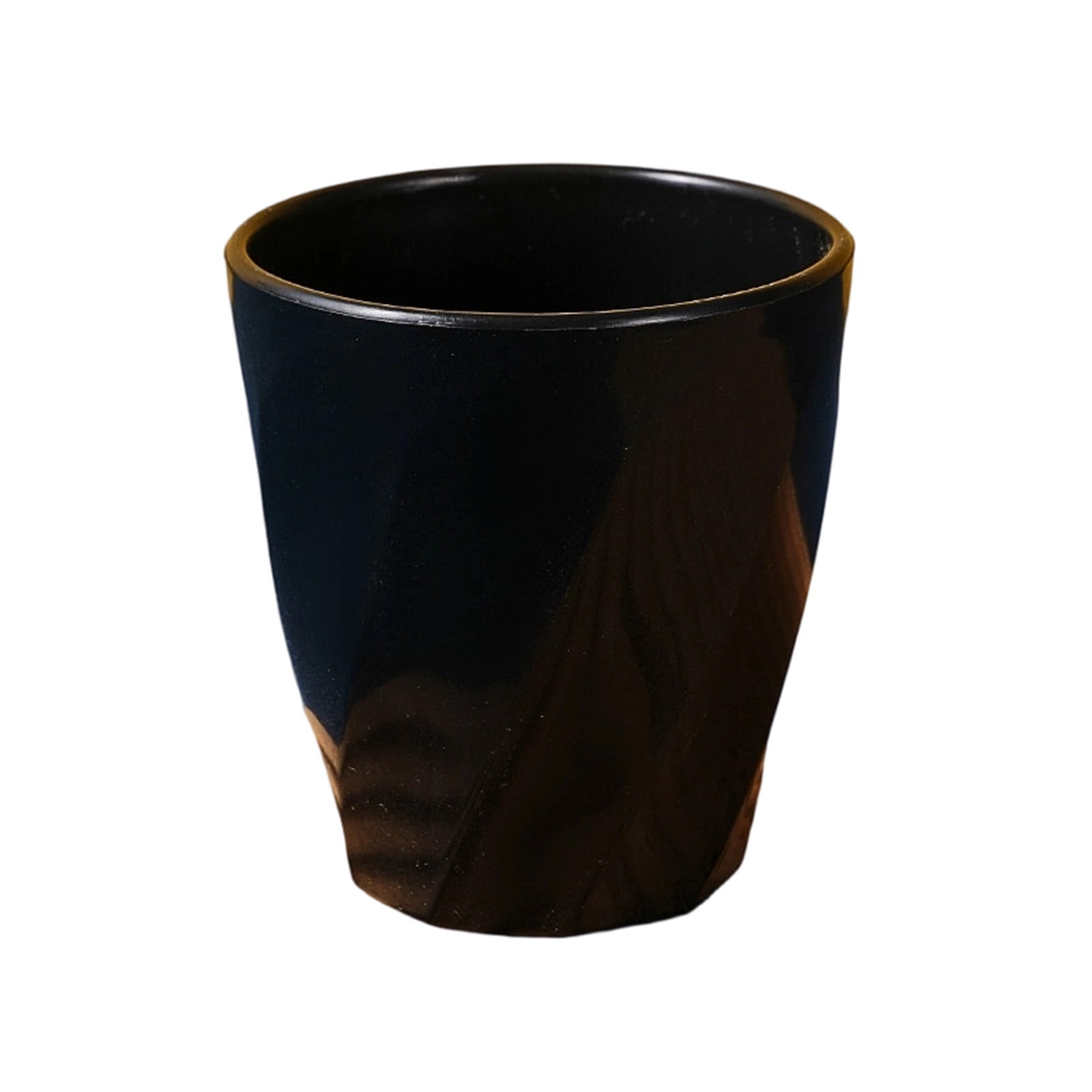 Tyidzon Unbreakable Plastic Cups Reusable Multi-Purpose Plastic Cups, Drinking Cup for Kitchen, Bpa-Free, Dishwasher and Microwave Safe Black - Image 6