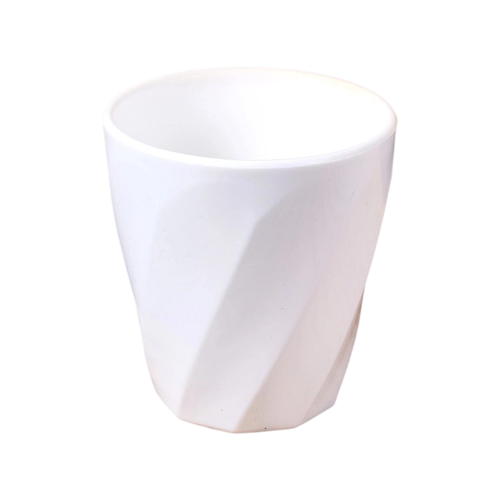 Tyidzon Unbreakable Plastic Cups Reusable Multi-Purpose Plastic Cups, Drinking Cup for Kitchen, Bpa-Free, Dishwasher and Microwave Safe White - Image 6