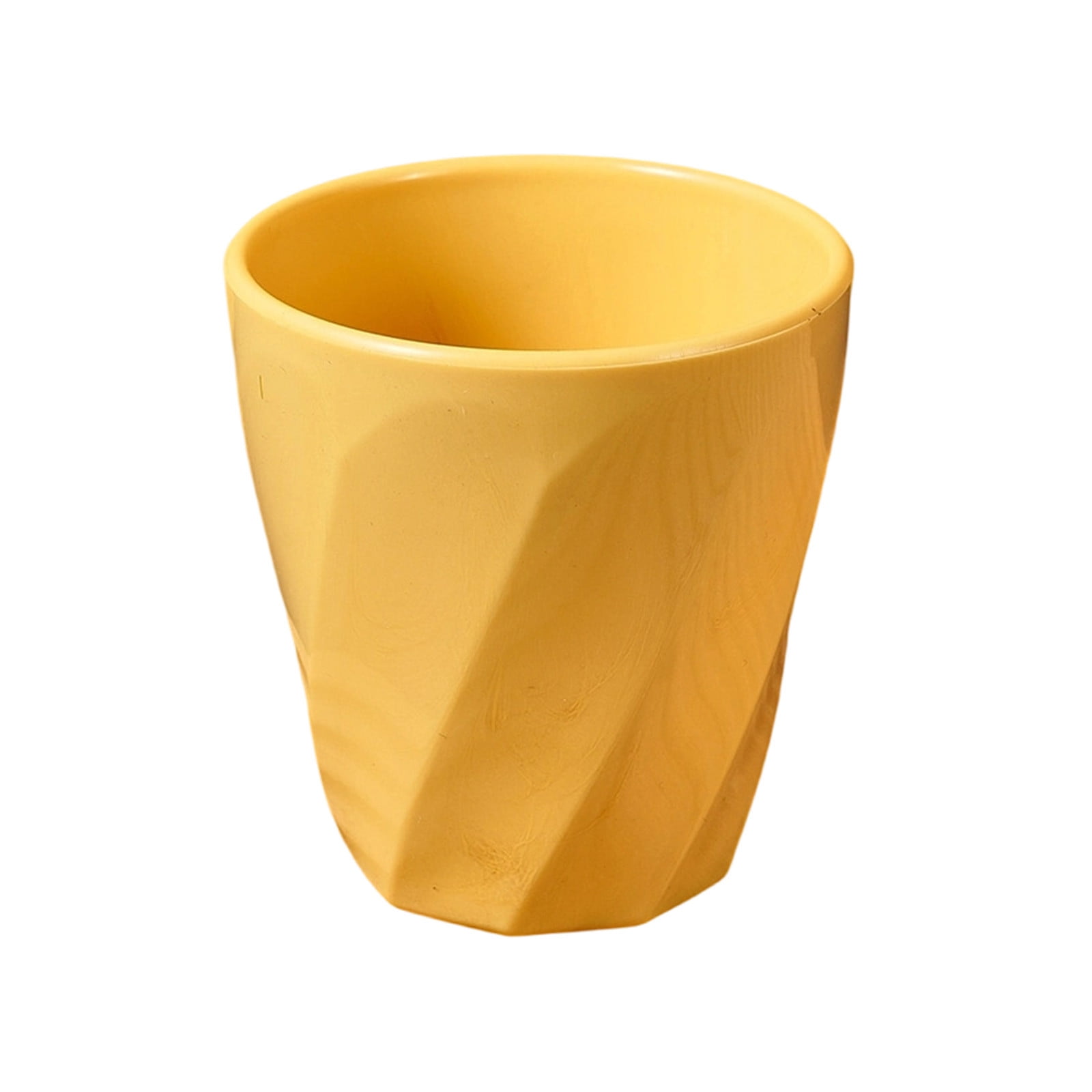 Tyidzon Unbreakable Plastic Cups Reusable Multi-Purpose Plastic Cups, Drinking Cup for Kitchen, Bpa-Free, Dishwasher and Microwave Safe Yellow - Image 6