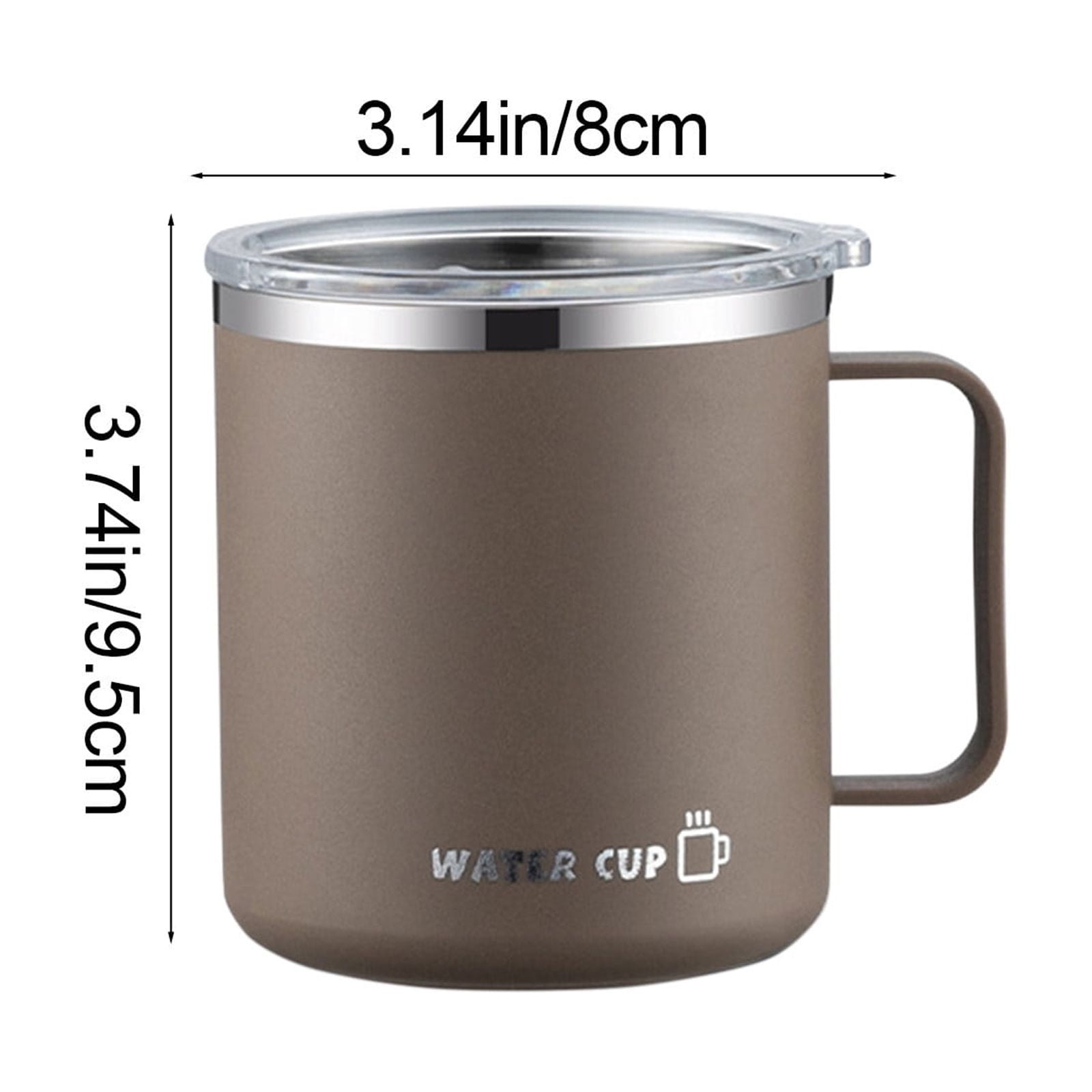 Insulated Coffee Mug with Handle & Lid - 17oz Stainless Steel Travel Tumbler, Double Wall Vacuum (Black) by PALIFEUR 07_【Extended保温】 24-Hour Temperature Retention Coffee Cup - Image 4