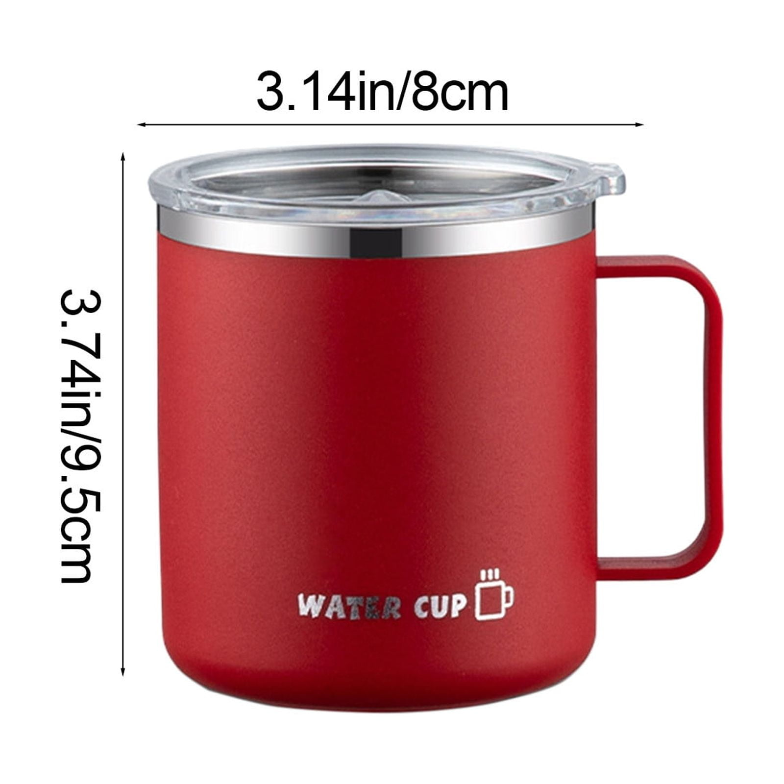 Insulated Coffee Mug with Handle & Lid - 17oz Stainless Steel Travel Tumbler, Double Wall Vacuum (Black) by PALIFEUR 08_【Leak-Proof Upgrade】 360° Spill-Proof Sealed Coffee Mug - Image 4