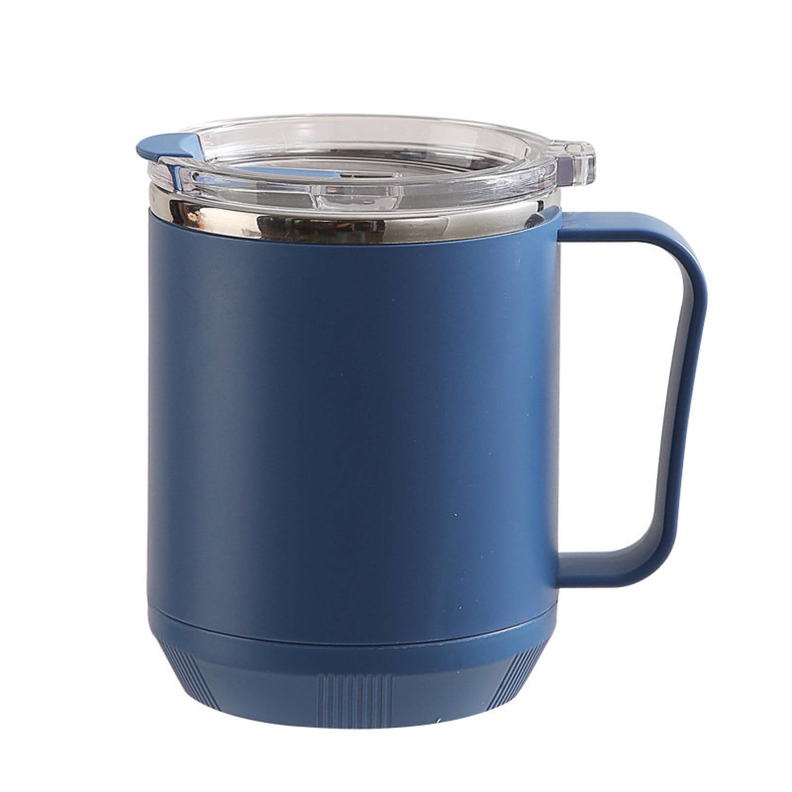 Insulated Coffee Mug with Handle & Lid - 17oz Stainless Steel Travel Tumbler, Double Wall Vacuum (Black) by PALIFEUR 12_【Travel Must-Have】 Car Cup Holder Leak-Proof Coffee Tumbler - Image 3