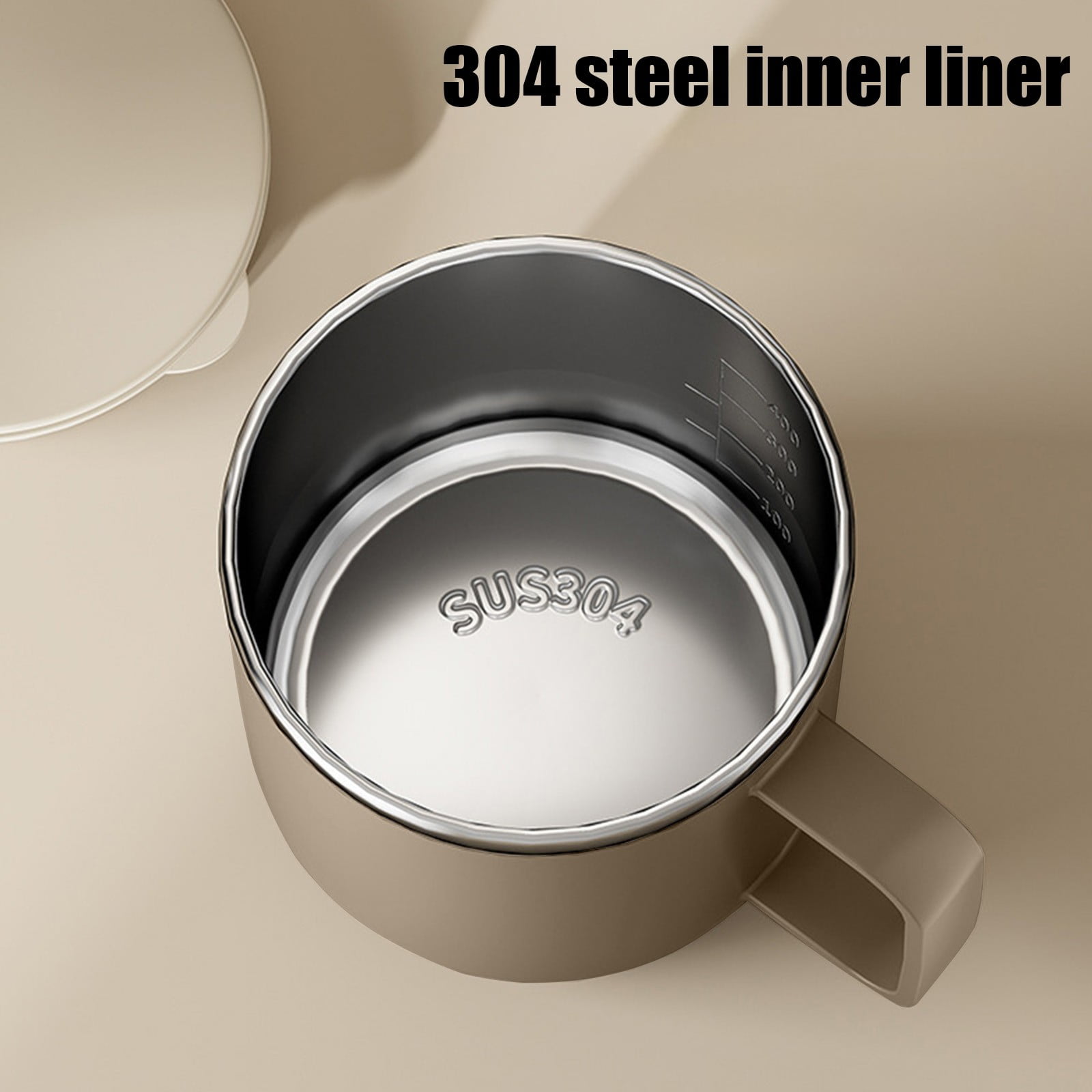 Insulated Coffee Mug with Handle & Lid - 17oz Stainless Steel Travel Tumbler, Double Wall Vacuum (Black) by PALIFEUR 29_【Top Seller】 Annual Bestseller Coffee Mug - Image 5