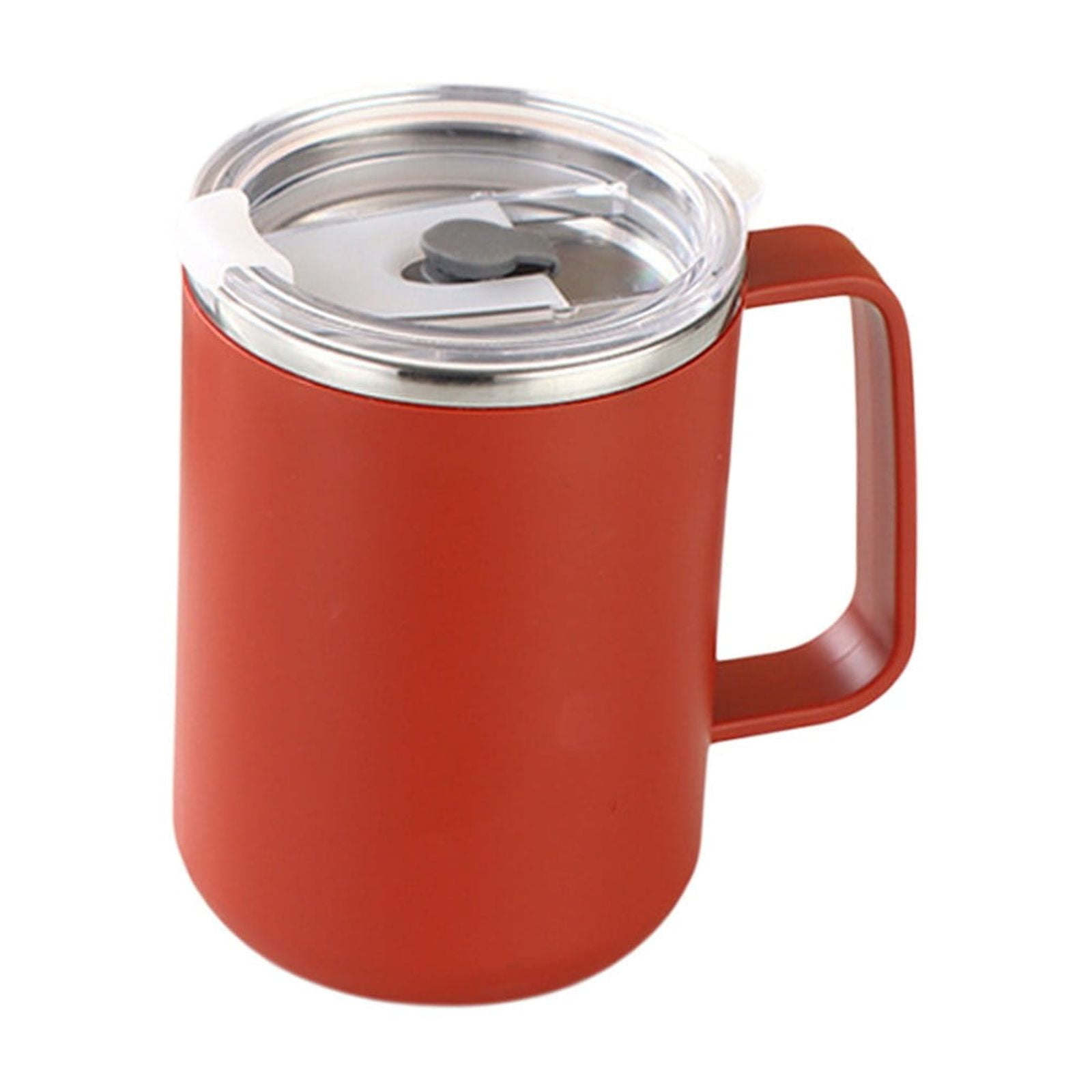 Tyidzon Insulated Coffee Mug, 20oz Stainless Steel Tumbler with Slider Lid Travel Coffee Cups with Handle for Camping Office Home, Blue Y_#Red - Image 2