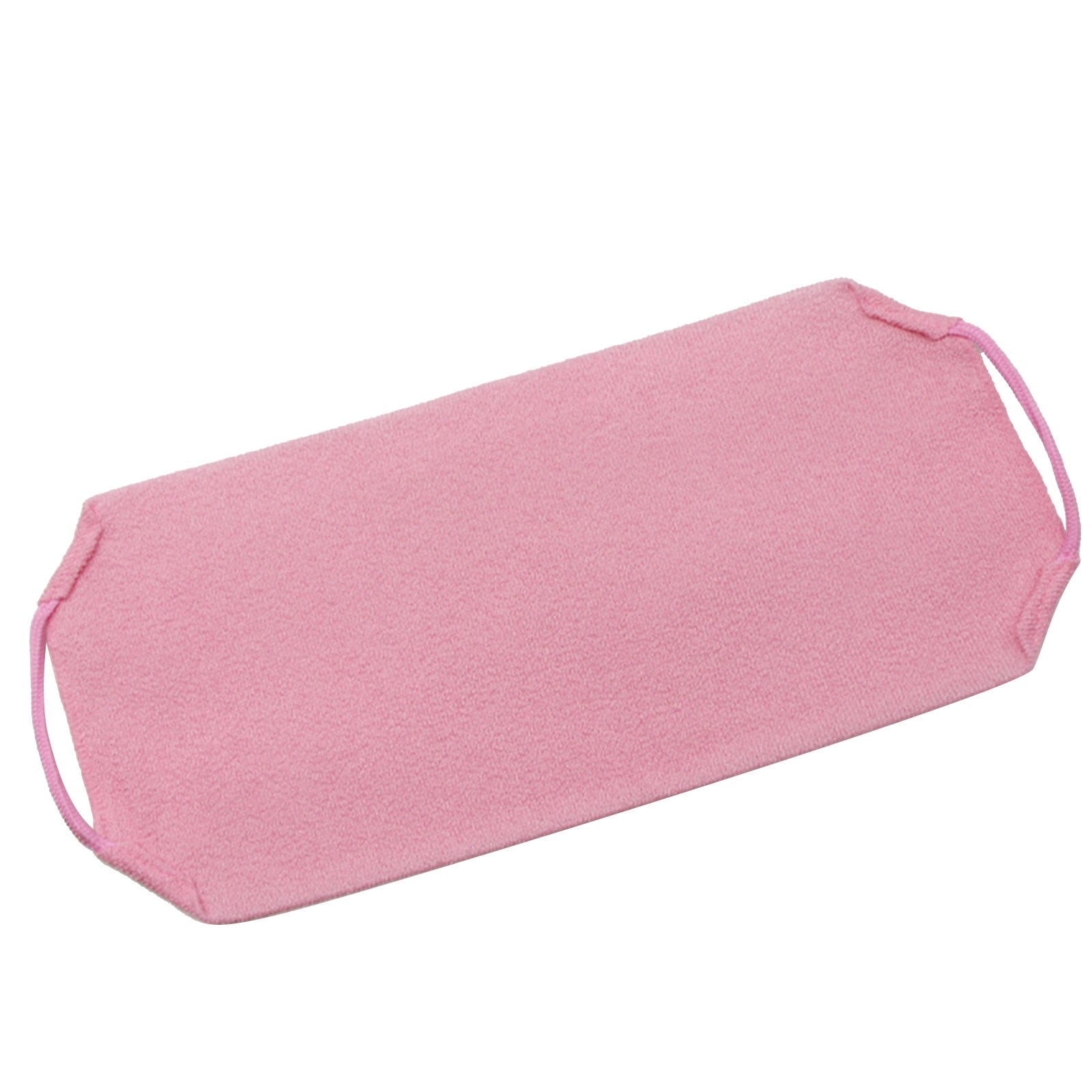 Tyidzon Exfoliating Back Scrubber with Handles, 17.7 Inch Double-Sided Back Exfoliator Body Scrub Towel, Exfoliating Washcloth Bath Tool for Use in Shower, Back Washer to Clean Your Skin for Women Pink - Image 2