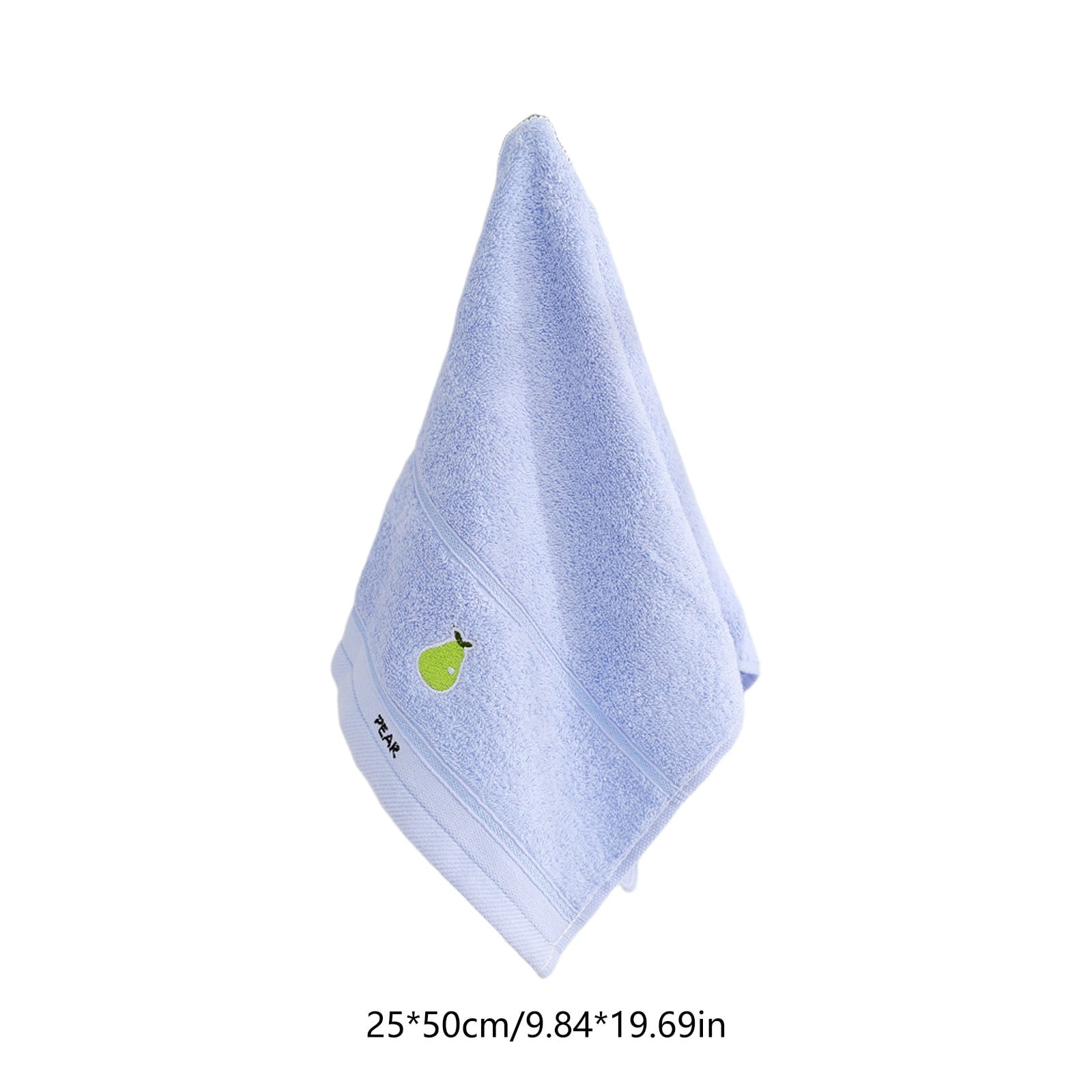Tyidzon Premium Towels for Kids, Cotton Ultra Soft Hand Towels for Bathroom, Small Lightweight Face Towels for Children Bath(Blue, 10x20
