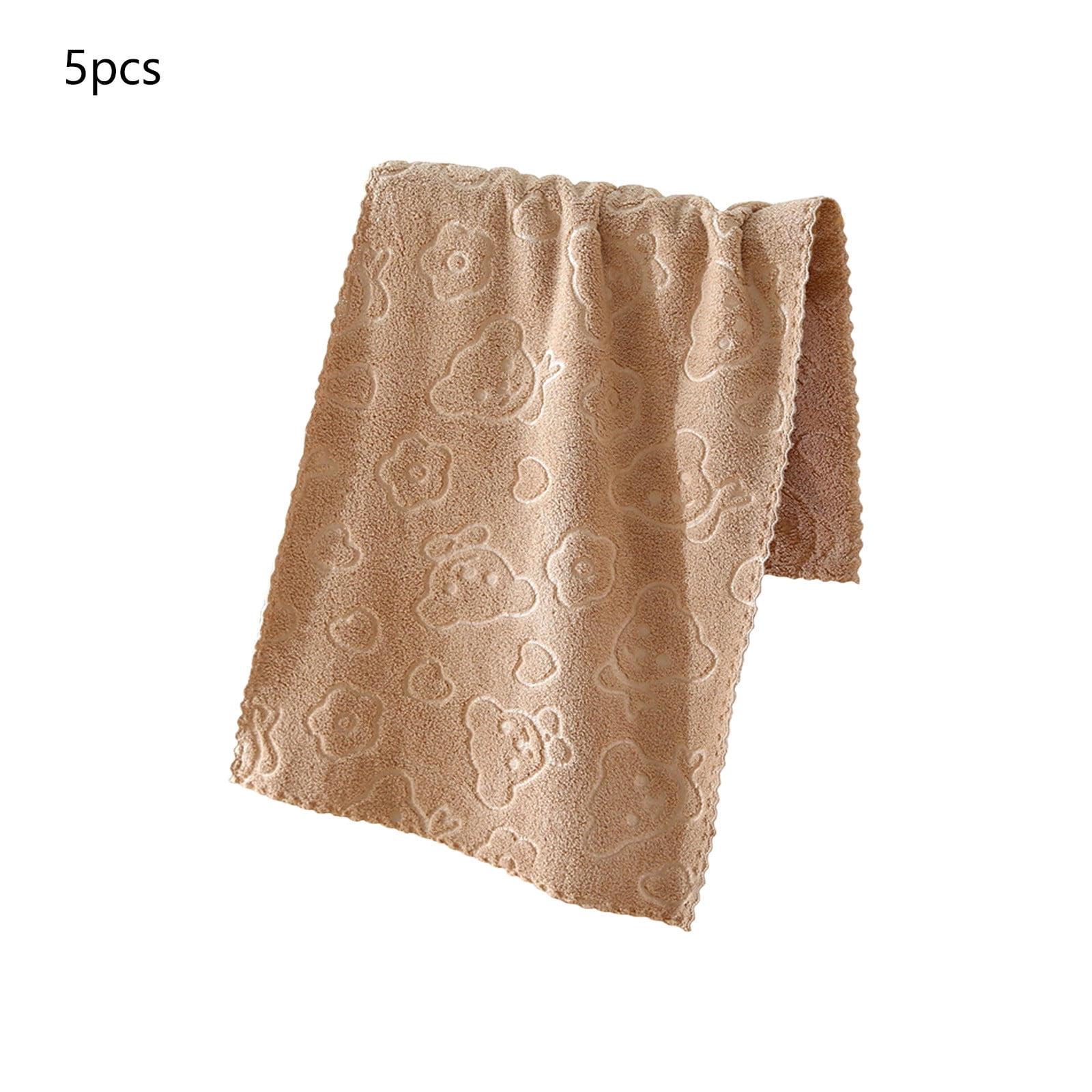 5Pcs Bathroom Hand Towels, 14x30