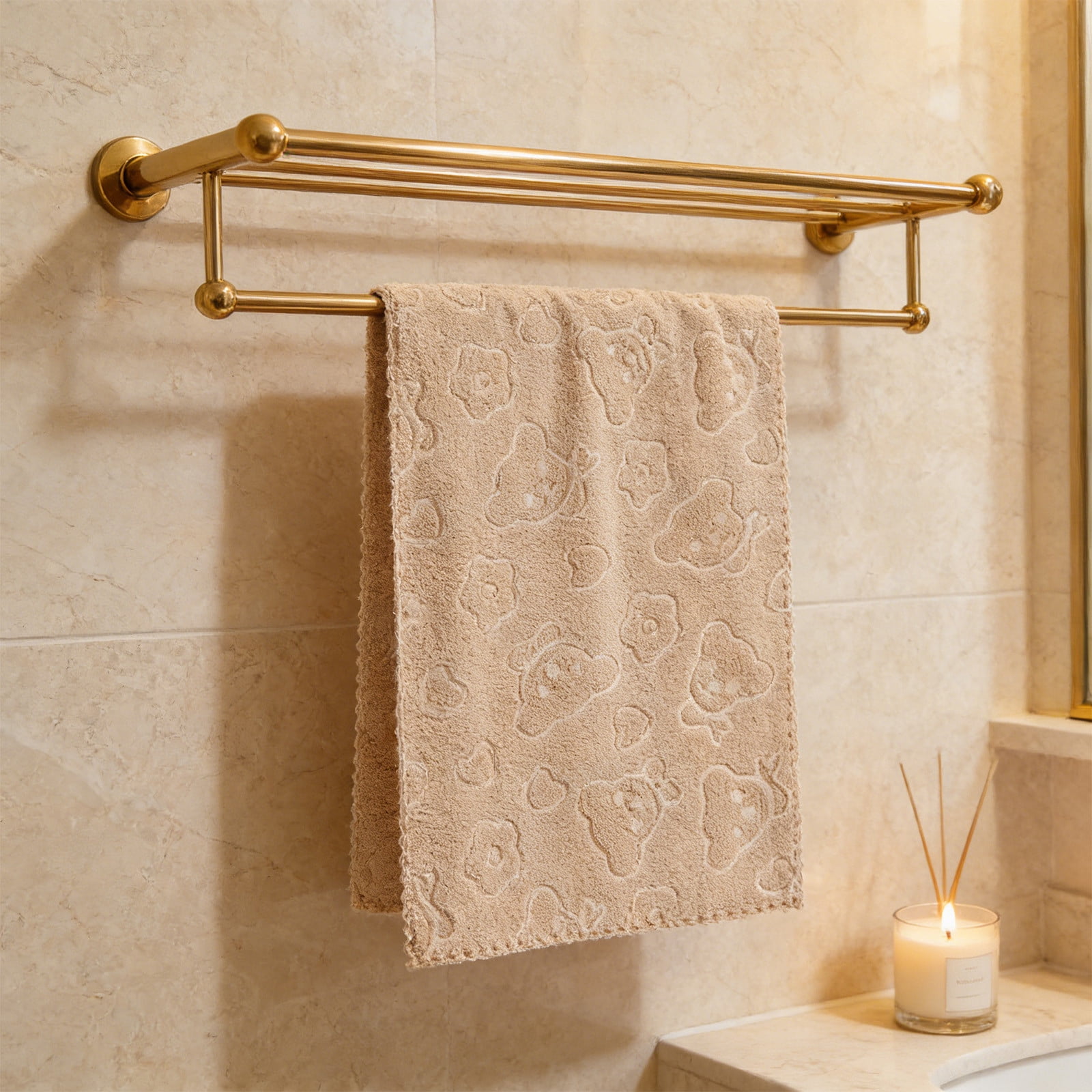 5Pcs Bathroom Hand Towels, 14x30