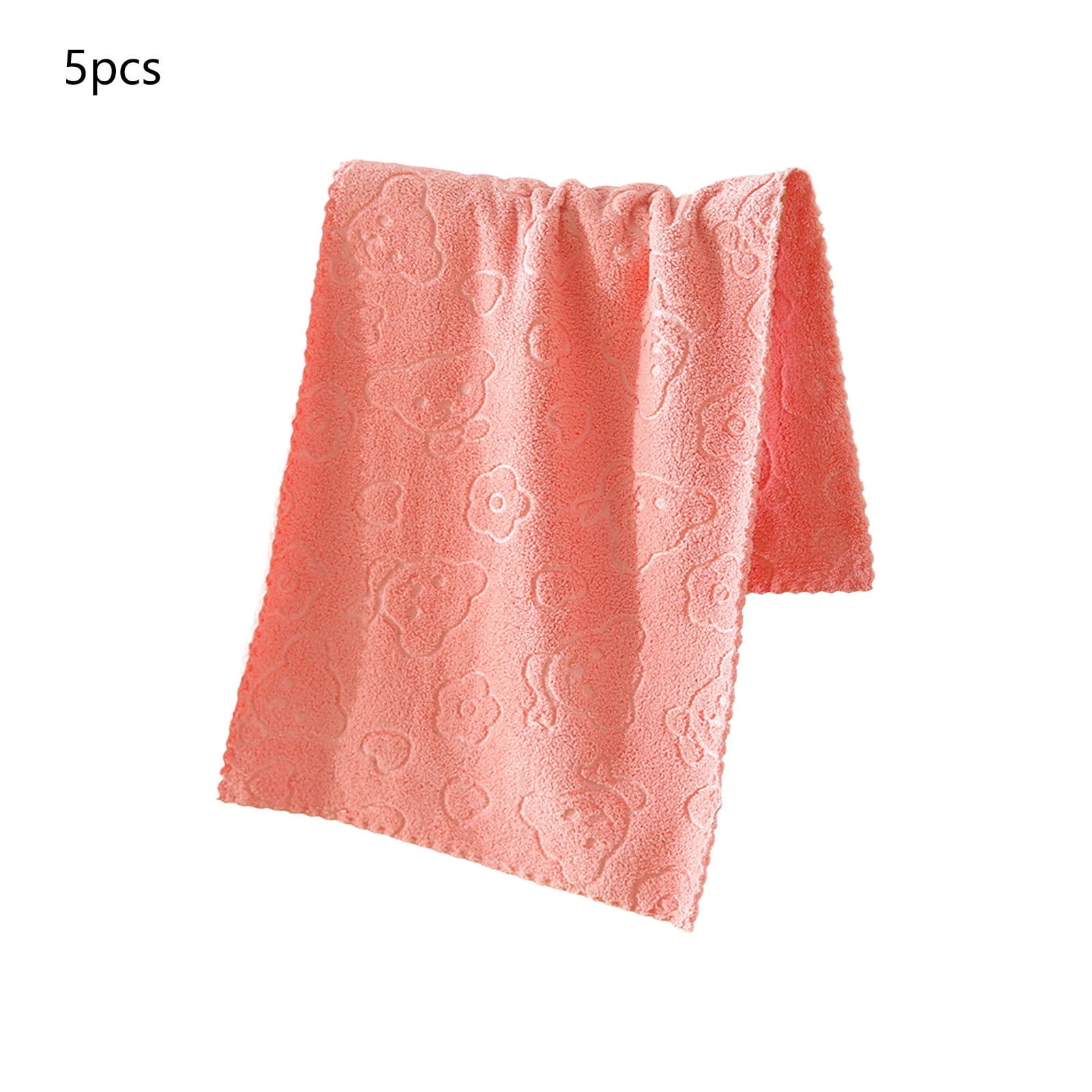 5Pcs Bathroom Hand Towels, 14x30