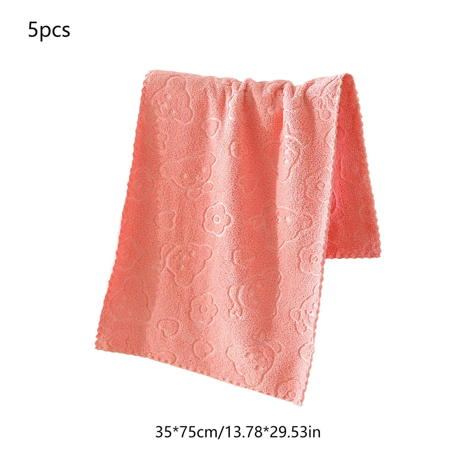 5Pcs Bathroom Hand Towels, 14x30