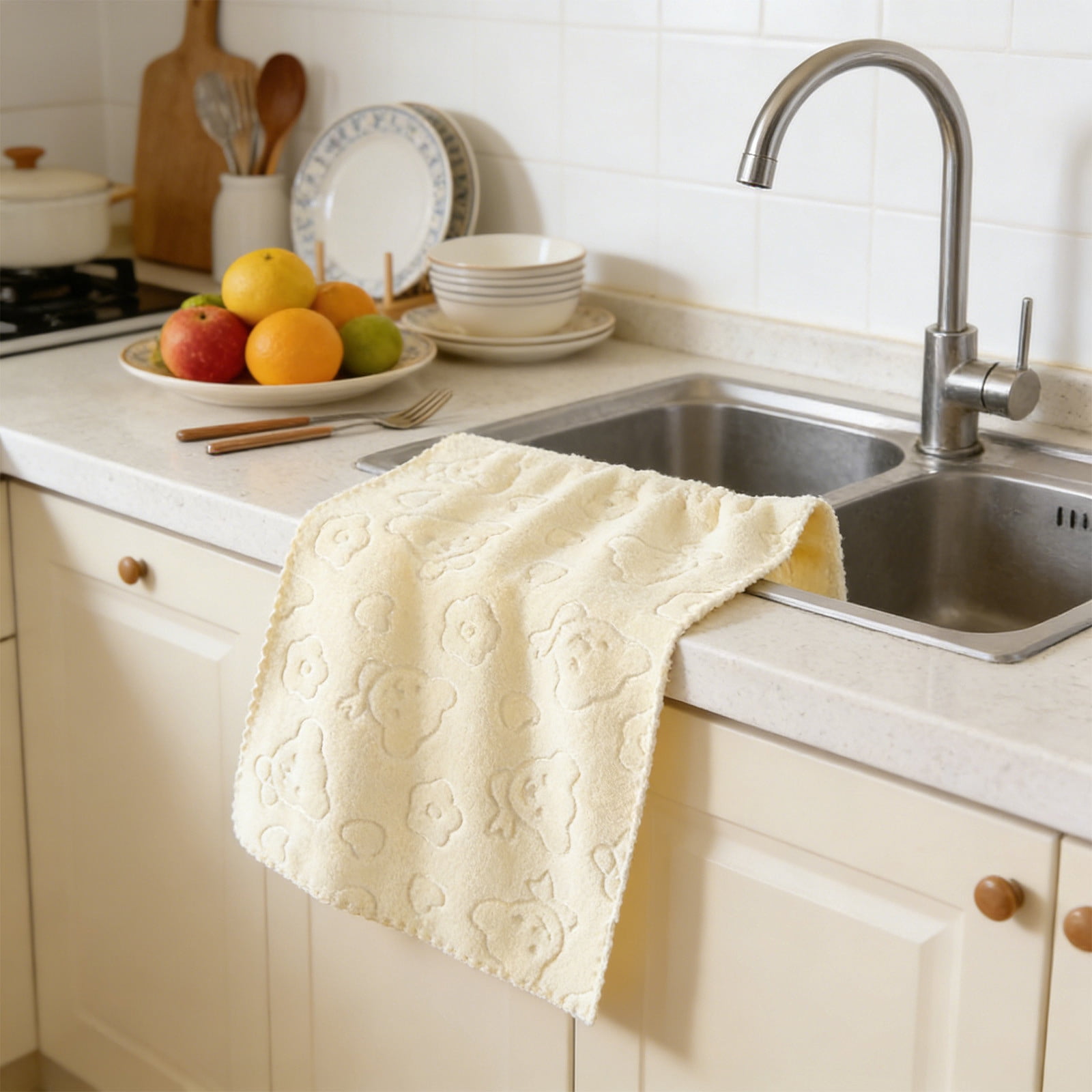 5Pcs Bathroom Hand Towels, 14x30