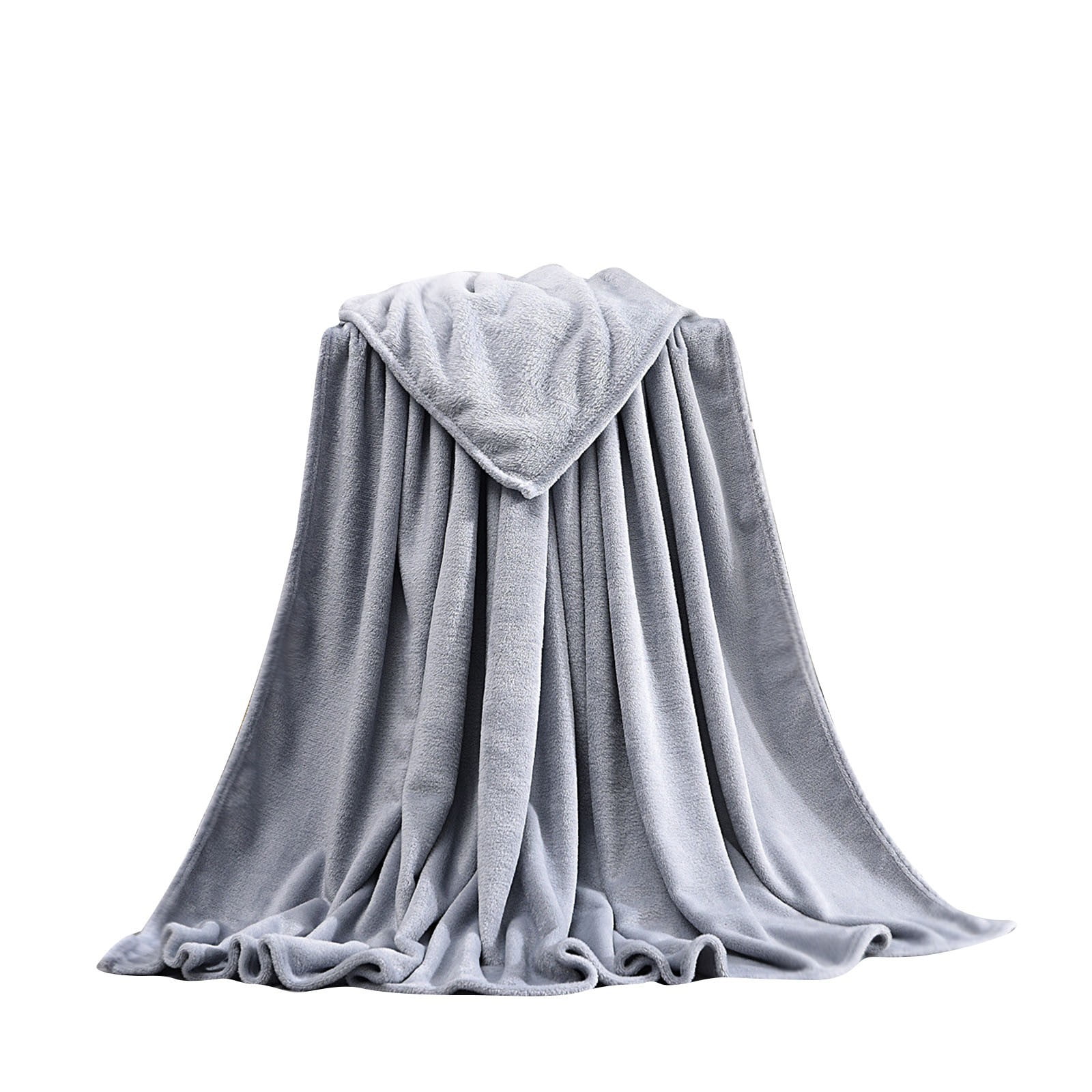 Shldybc Bath Sheets Towels for Adults 19.6x27.5 Inch Super Absorbent Soft Plush Pool Towel, Bath Towel Bath Sheets for Bathroom Pool Beach Gray#L - Image 2