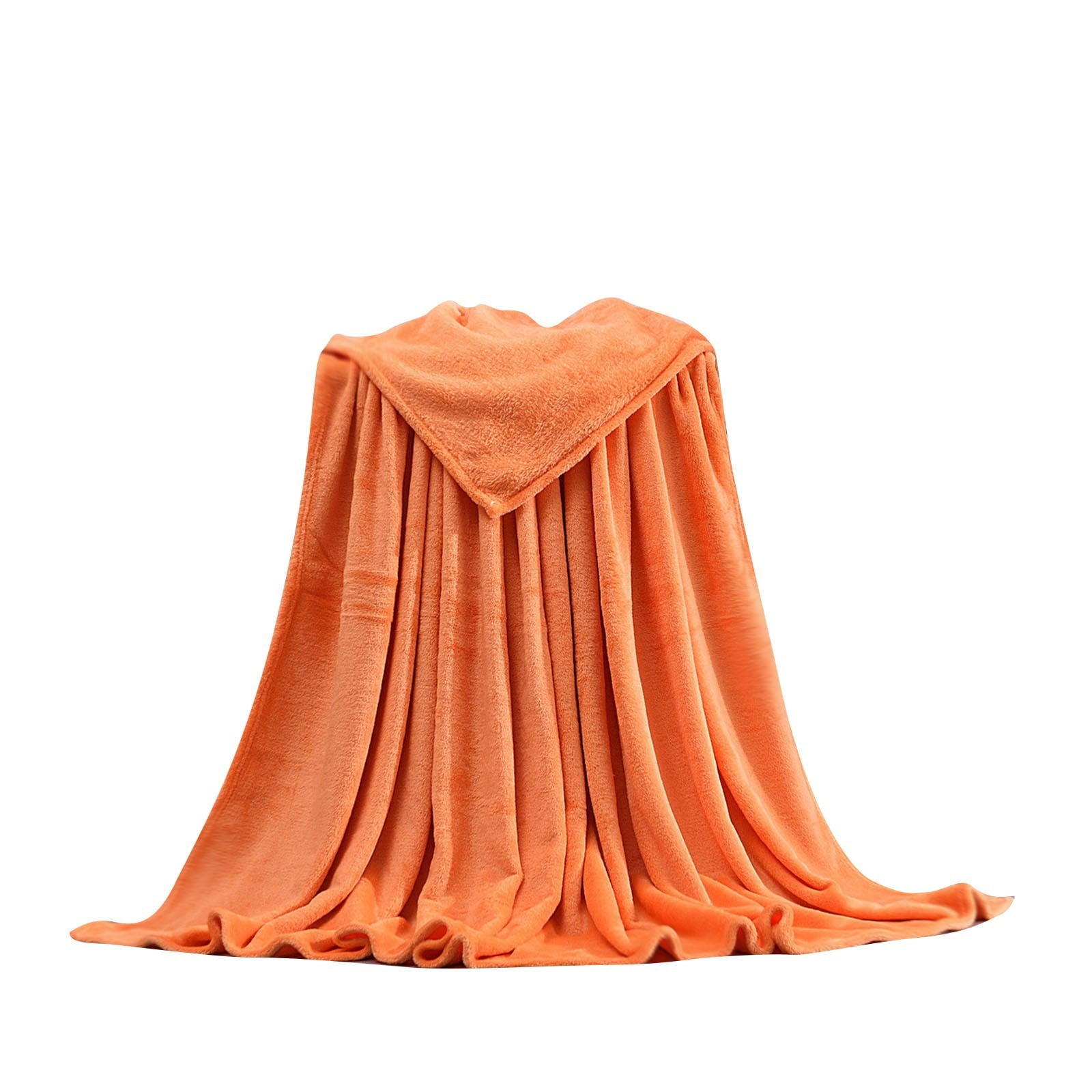 Shldybc Bath Sheets Towels for Adults 19.6x27.5 Inch Super Absorbent Soft Plush Pool Towel, Bath Towel Bath Sheets for Bathroom Pool Beach Orange#L - Image 2