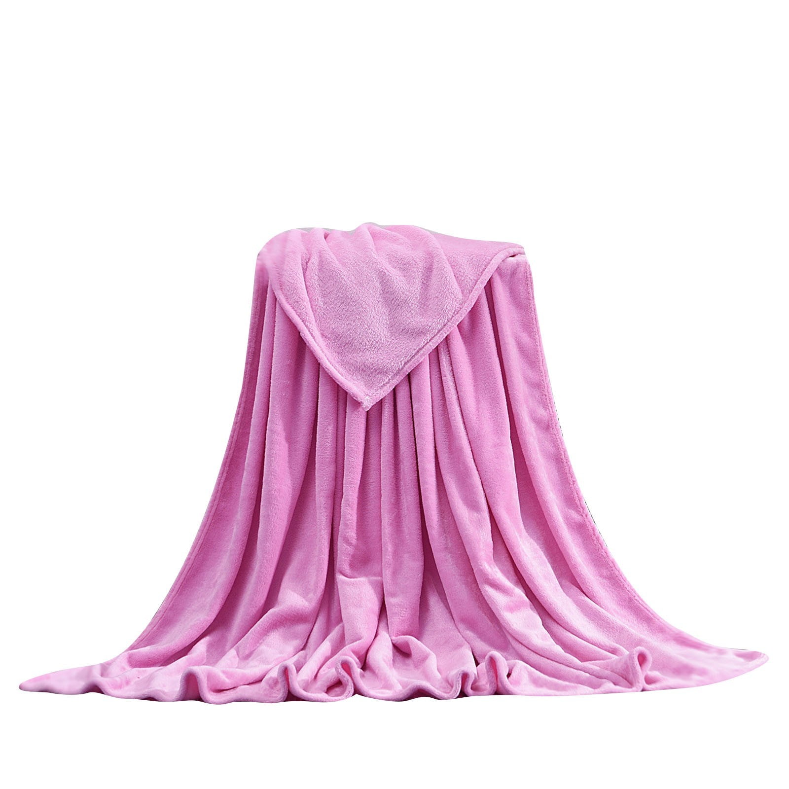 Shldybc Bath Sheets Towels for Adults 19.6x27.5 Inch Super Absorbent Soft Plush Pool Towel, Bath Towel Bath Sheets for Bathroom Pool Beach Pink#L - Image 2