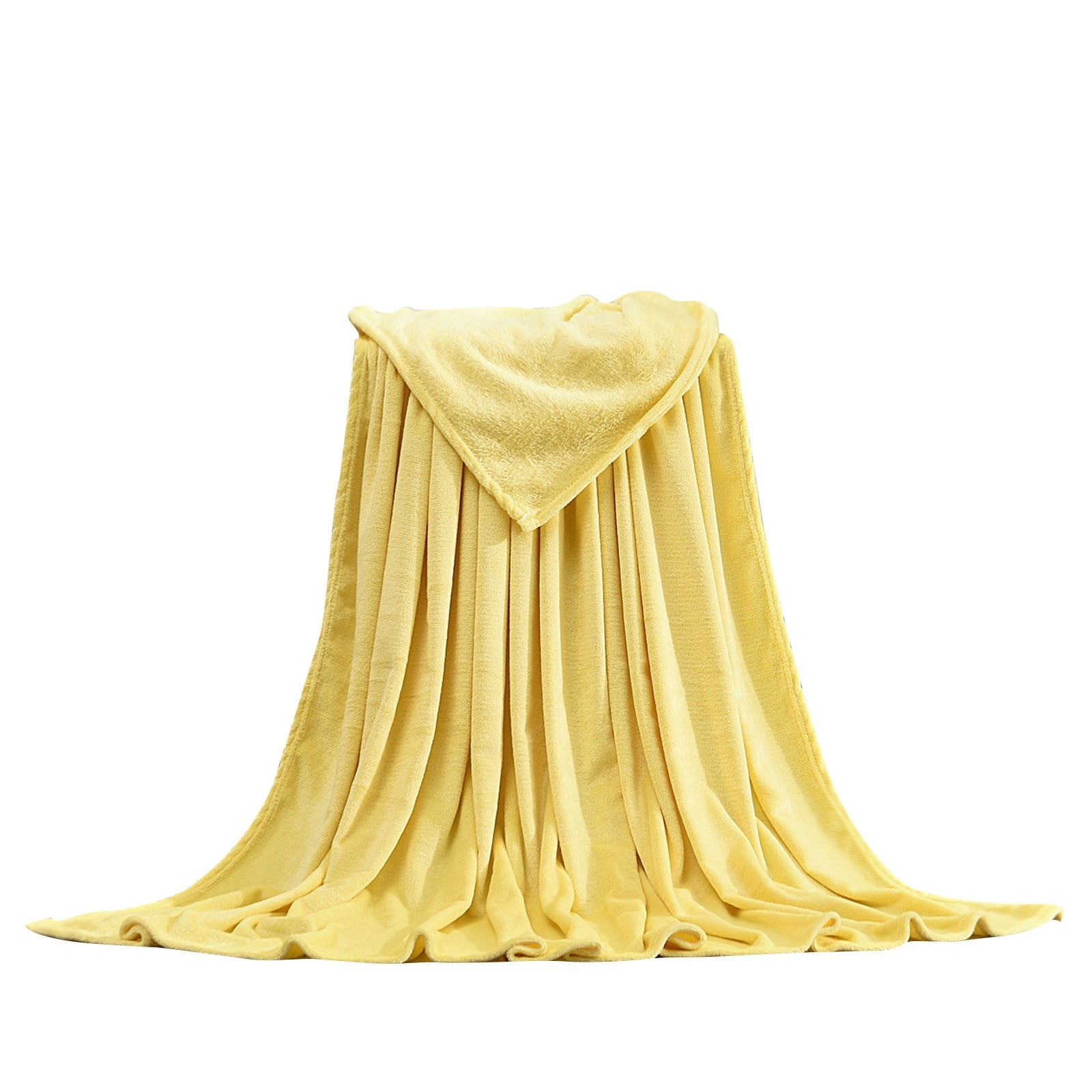 Shldybc Bath Sheets Towels for Adults 19.6x27.5 Inch Super Absorbent Soft Plush Pool Towel, Bath Towel Bath Sheets for Bathroom Pool Beach Yellow#L - Image 2