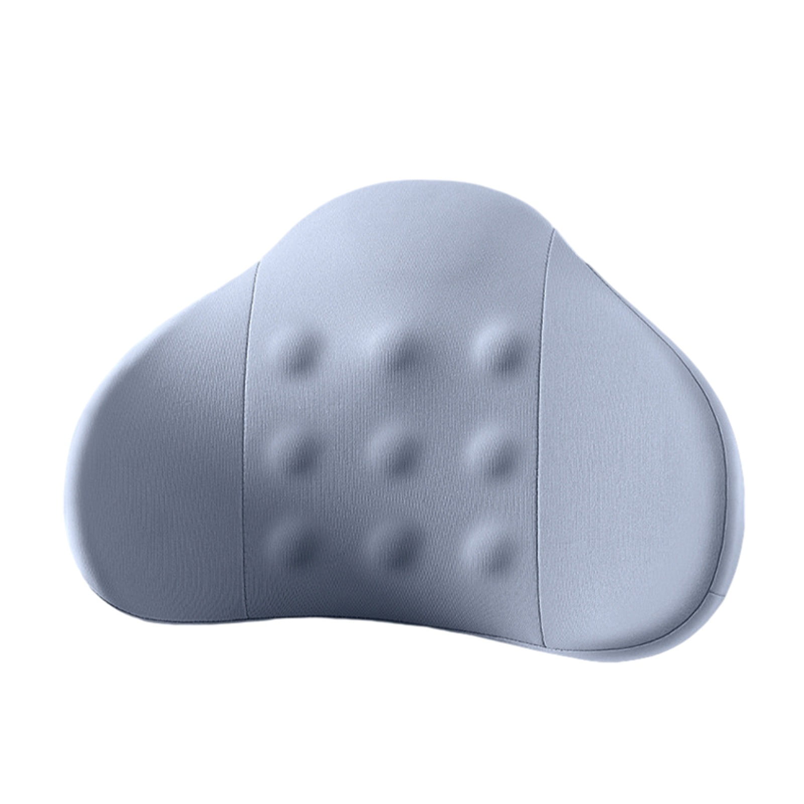 LSLJS Lumbar Cushion Memory Foam Lumbar Support Pillow for Car - Mid/Lower Back Support Cushion - for Car Seat, Office Chair, Car Lumbar Support Cute Car Pandas Lumbar Pillow Car Interior Supplies A-Light Blue - Image 2