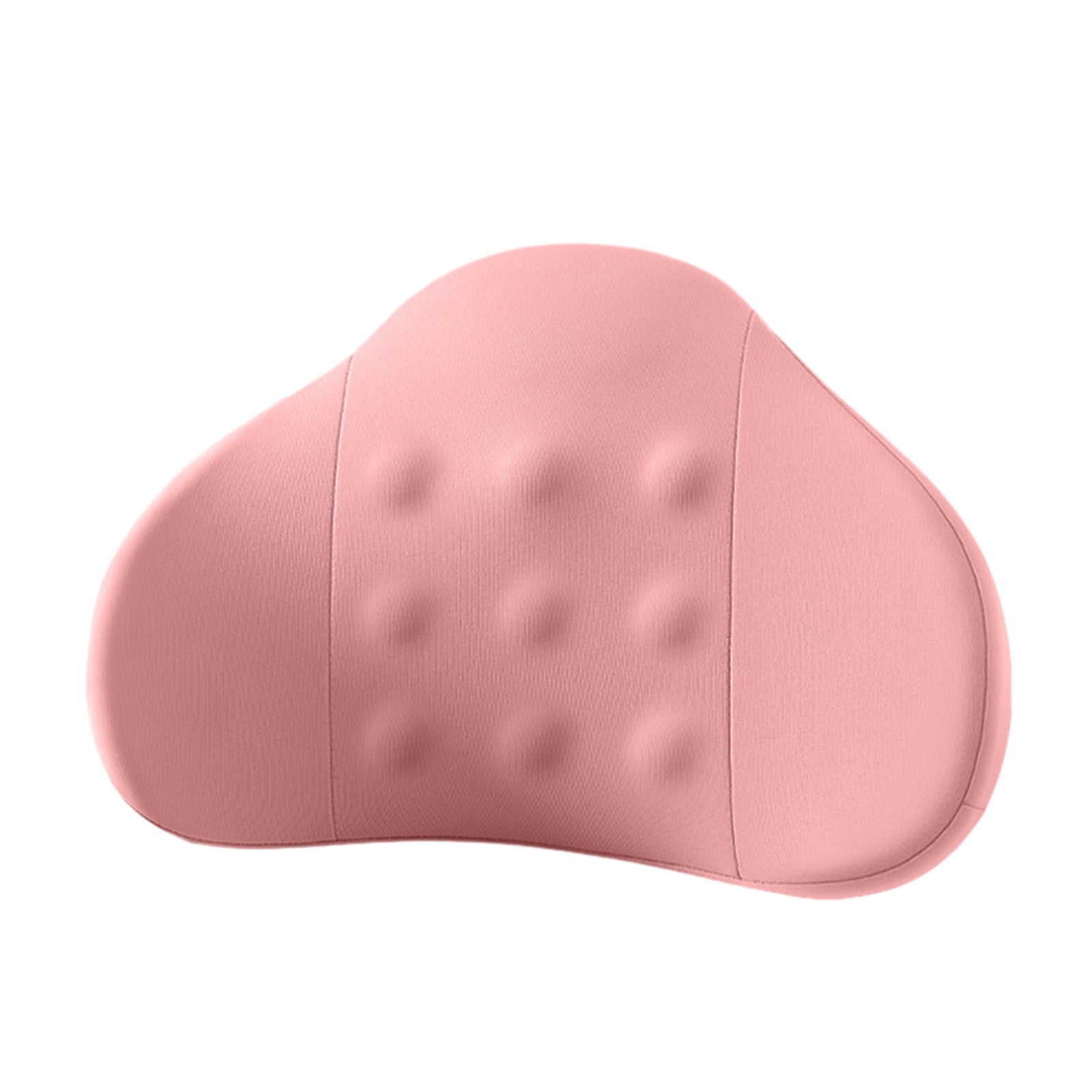 LSLJS Lumbar Cushion Memory Foam Lumbar Support Pillow for Car - Mid/Lower Back Support Cushion - for Car Seat, Office Chair, Car Lumbar Support Cute Car Pandas Lumbar Pillow Car Interior Supplies A-Pink - Image 2