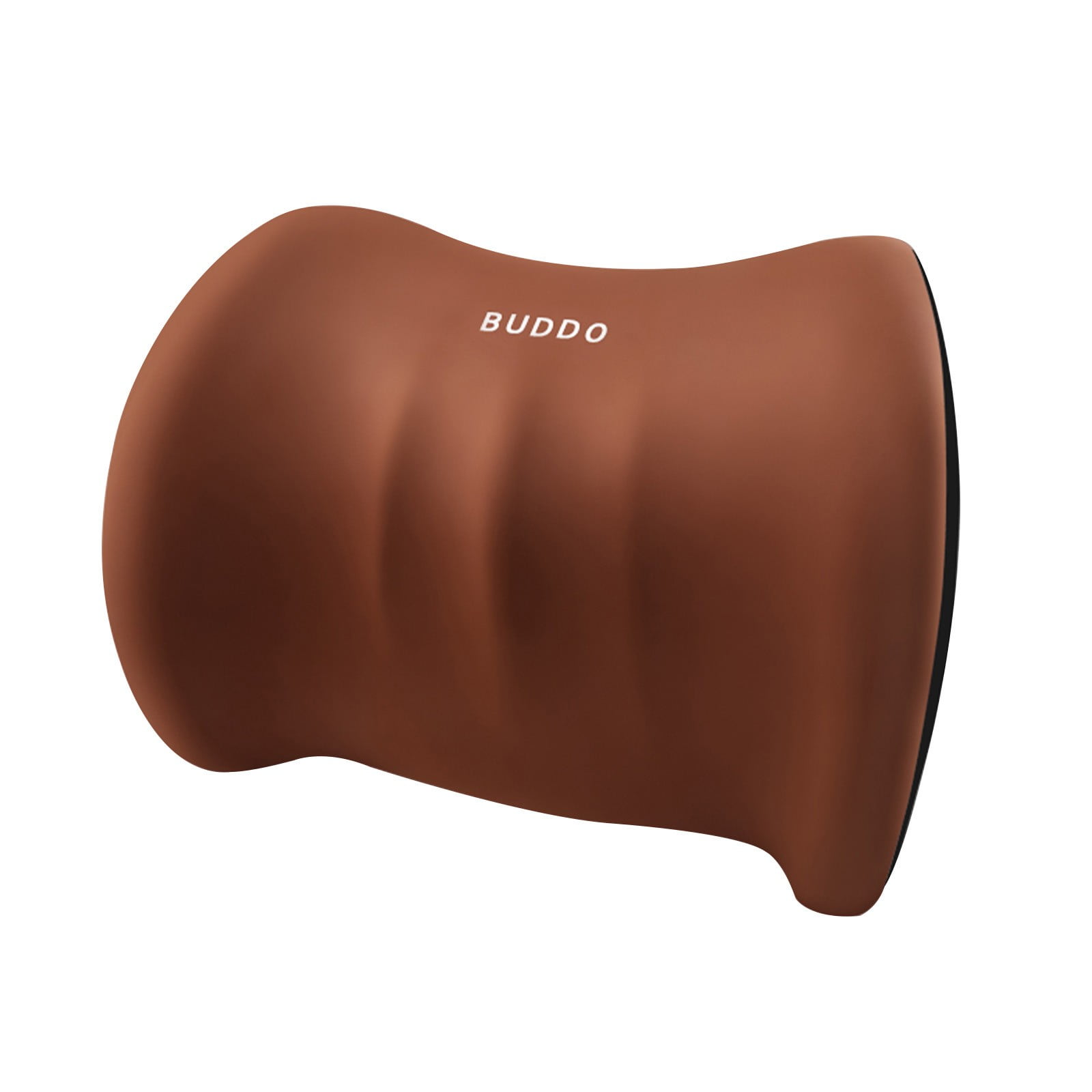 LSLJS Lumbar Cushion Memory Foam Lumbar Support Pillow for Car - Mid/Lower Back Support Cushion - for Car Seat, Office Chair, Car Lumbar Support Cute Car Pandas Lumbar Pillow Car Interior Supplies B-Coffee - Image 2