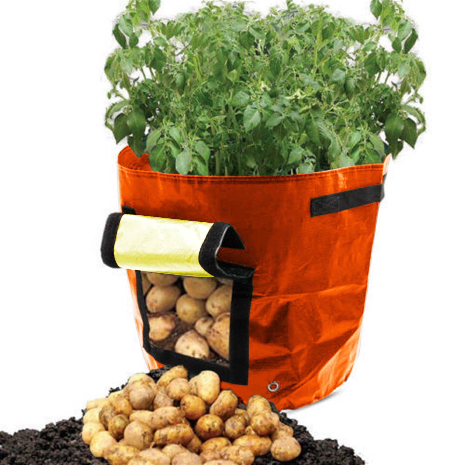 Suncoda Summer Savings 34x35cm Potato Grow Bag with Side Window & Handles 13