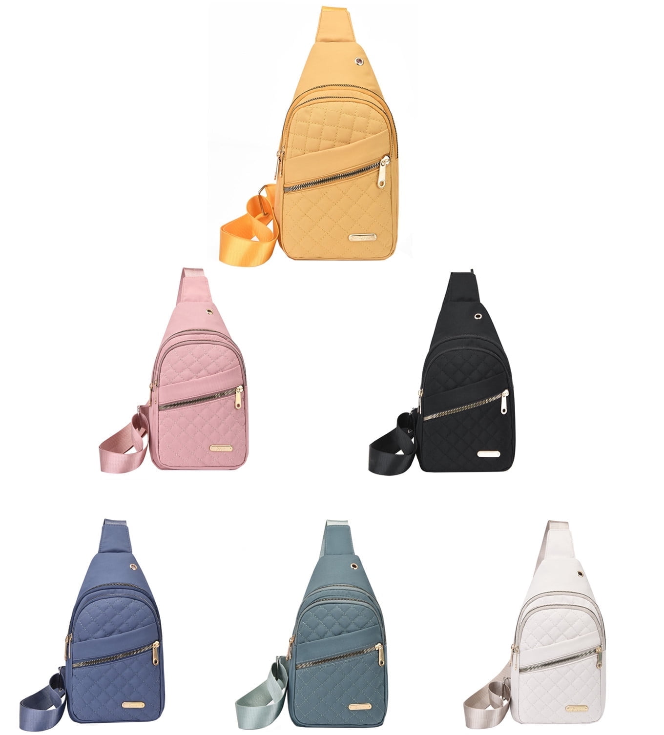 Suncoda Sling Bag for Women, Crossbody Sling Backpack Small Sling Bag Multipurpose Crossbody Shoulder Bag Travel Hiking Backpack, Sling Bag for Men #1-Black - Image 1