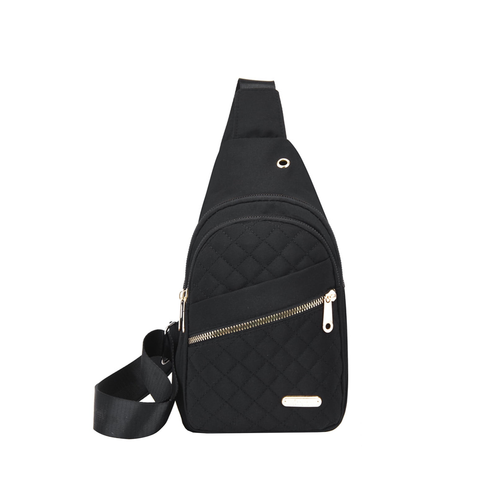 Suncoda Sling Bag for Women, Crossbody Sling Backpack Small Sling Bag Multipurpose Crossbody Shoulder Bag Travel Hiking Backpack, Sling Bag for Men #1-Black - Image 8