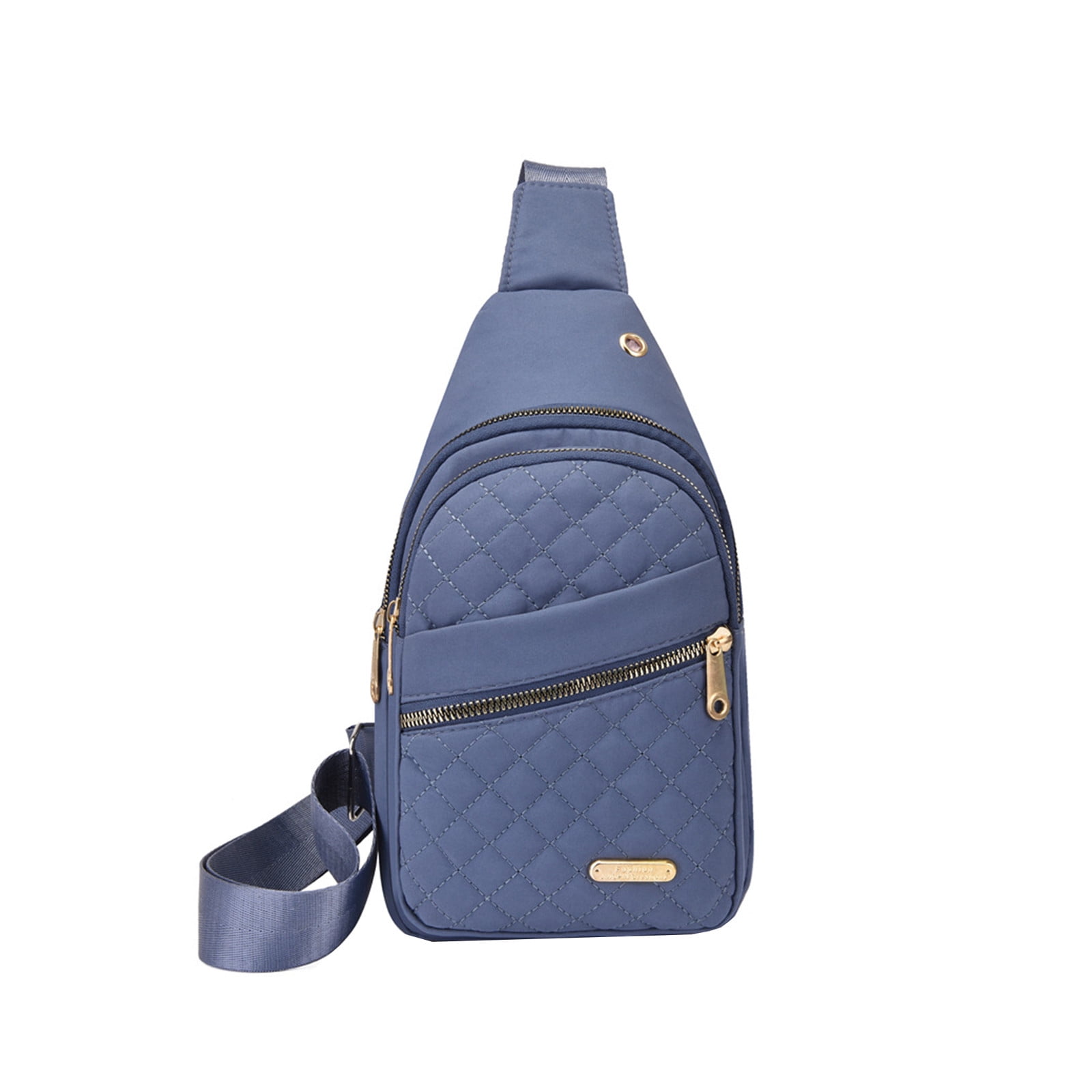 Suncoda Sling Bag for Women, Crossbody Sling Backpack Small Sling Bag Multipurpose Crossbody Shoulder Bag Travel Hiking Backpack, Sling Bag for Men #1-Blue - Image 2