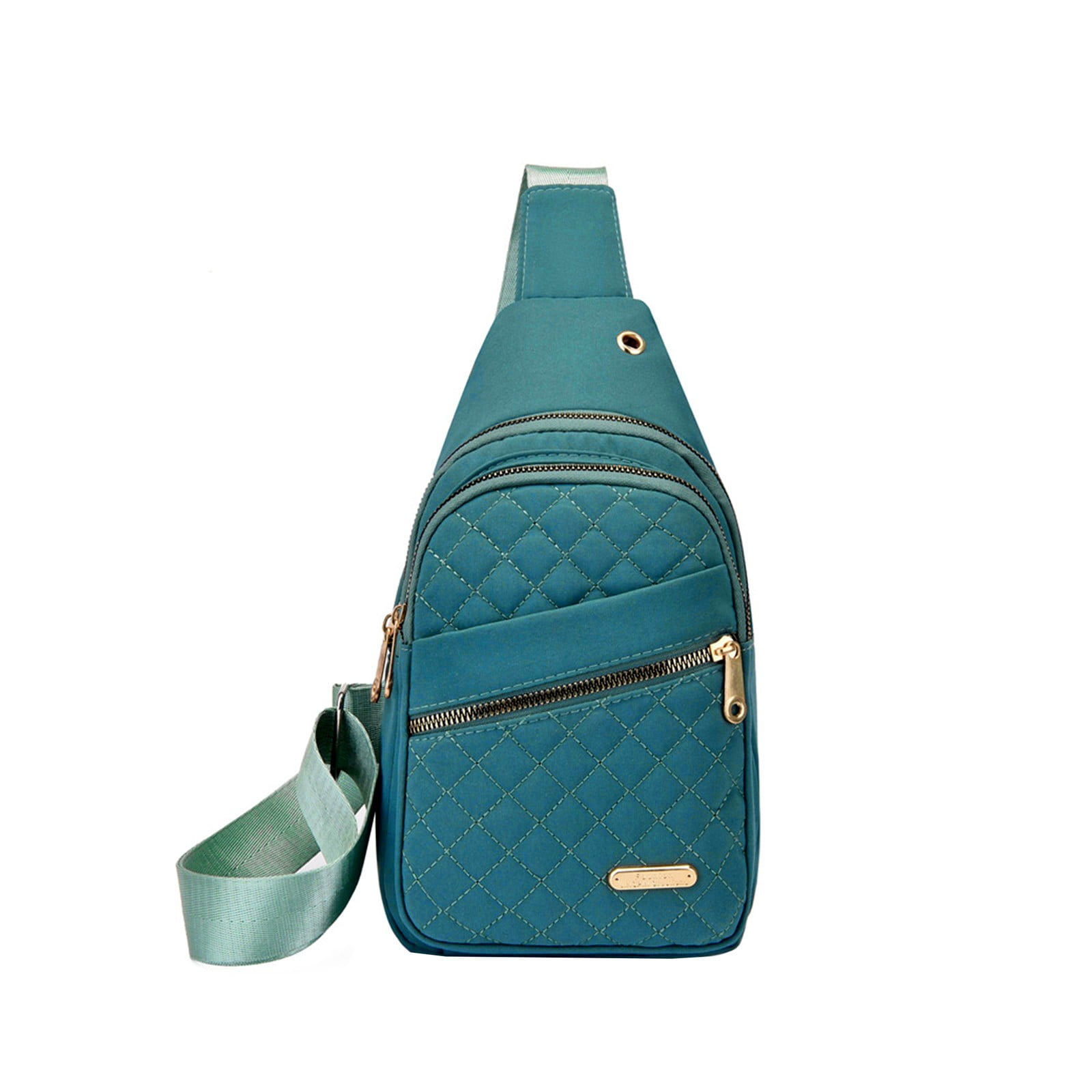 Suncoda Sling Bag for Women, Crossbody Sling Backpack Small Sling Bag Multipurpose Crossbody Shoulder Bag Travel Hiking Backpack, Sling Bag for Men #1-Green - Image 2