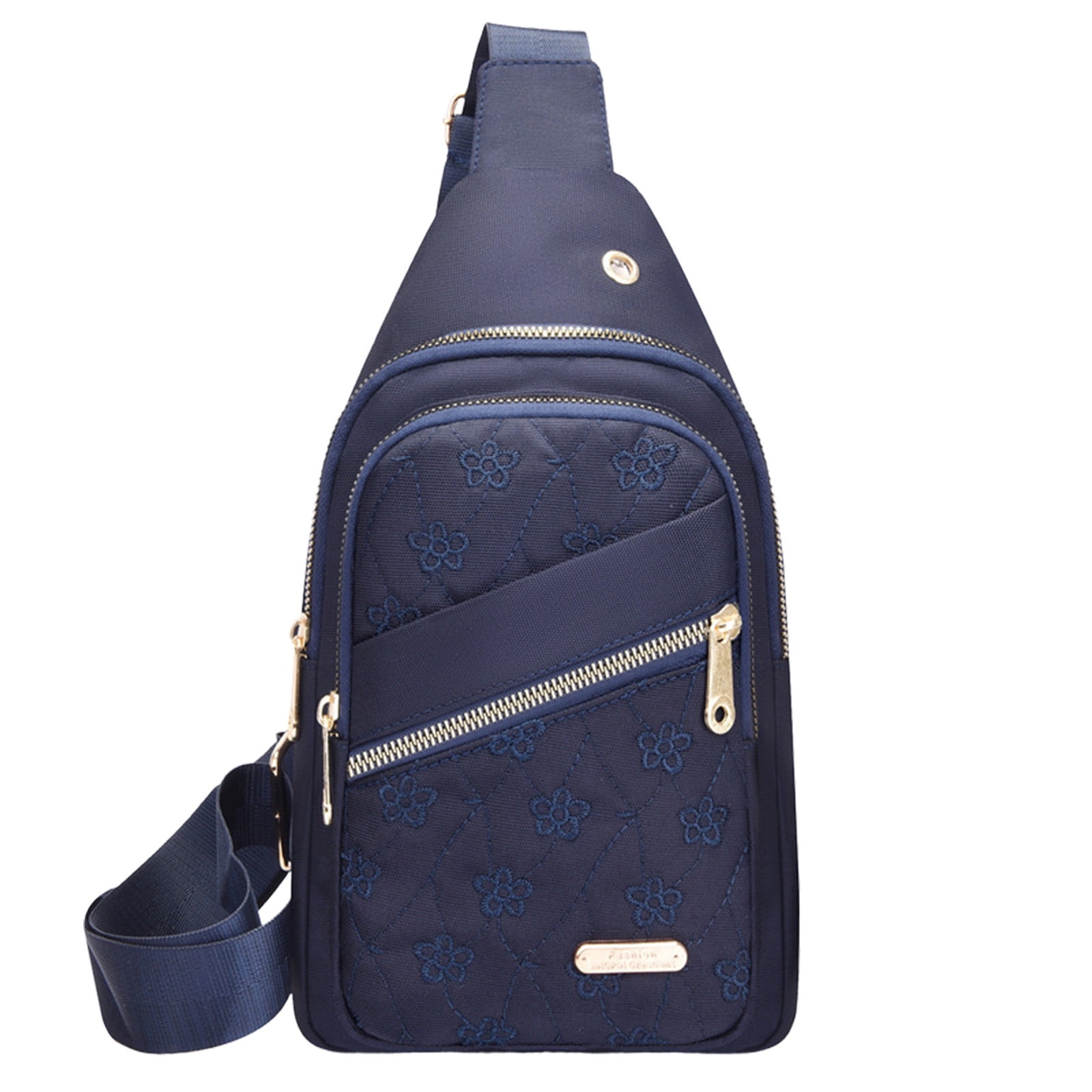 Suncoda Sling Bag for Women, Crossbody Sling Backpack Small Sling Bag Multipurpose Crossbody Shoulder Bag Travel Hiking Backpack, Sling Bag for Men #5-Blue - Image 2