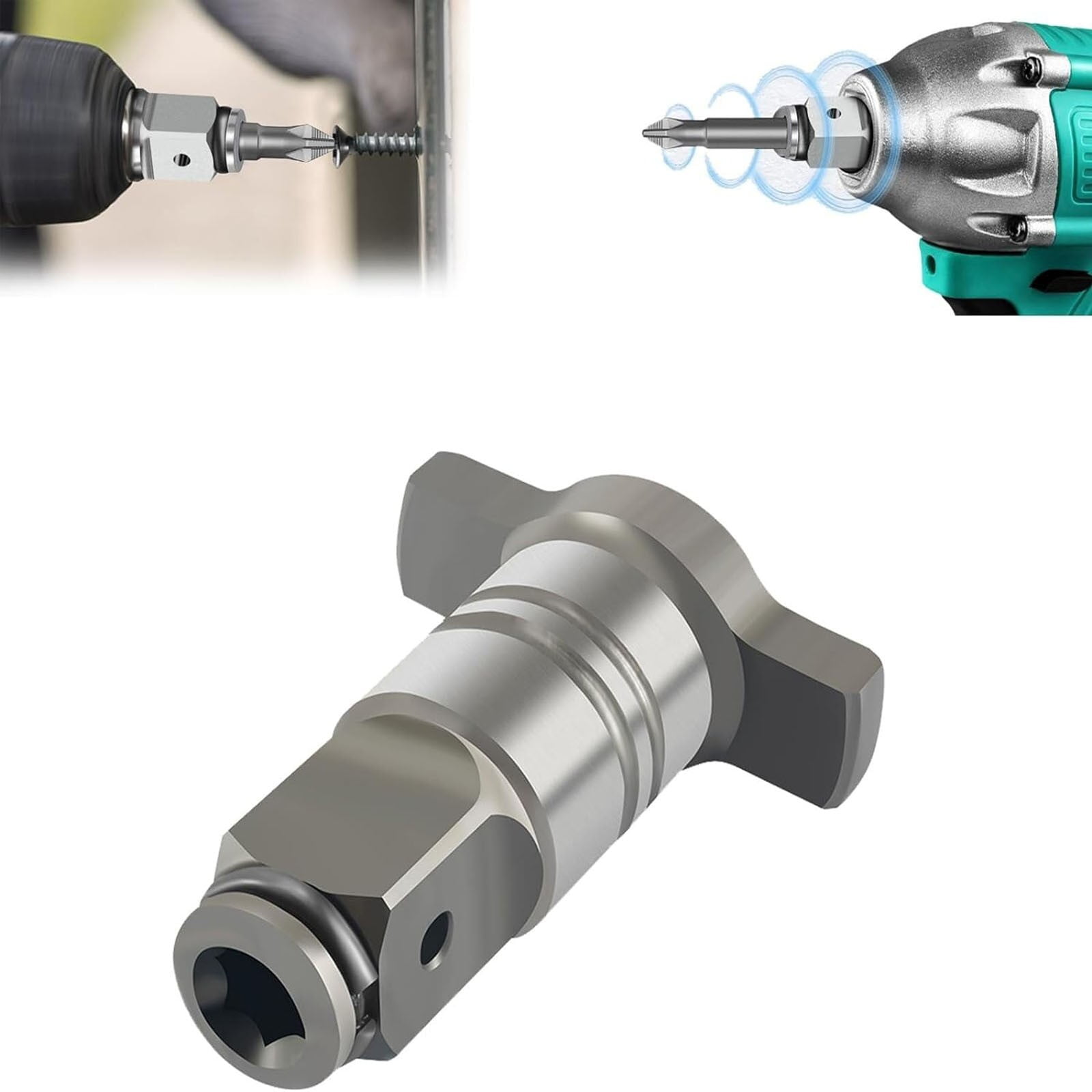 JWDX Drill Bit Clearance! Conversion Head for Electric Screwdriver Pin Converter Shaft Adapter for Cordless Impact Block Driver Power Wrenches Chuck System Spindle Electric Hammer AA - Image 2