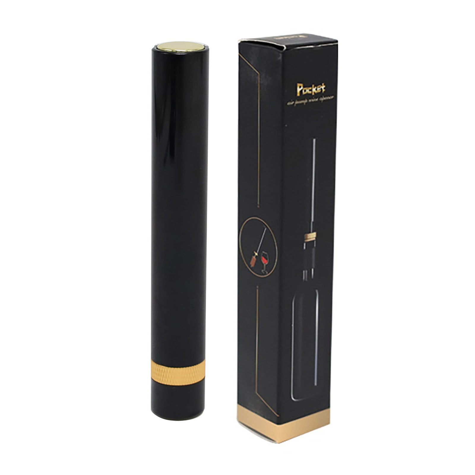 JWDX Bottle Opener Clearance, Innovative Needle Air Pressure Stylish Wine Opener Portable Home Quick Opening Tool Designed for Those Pursuing Taste. Gold - Image 1