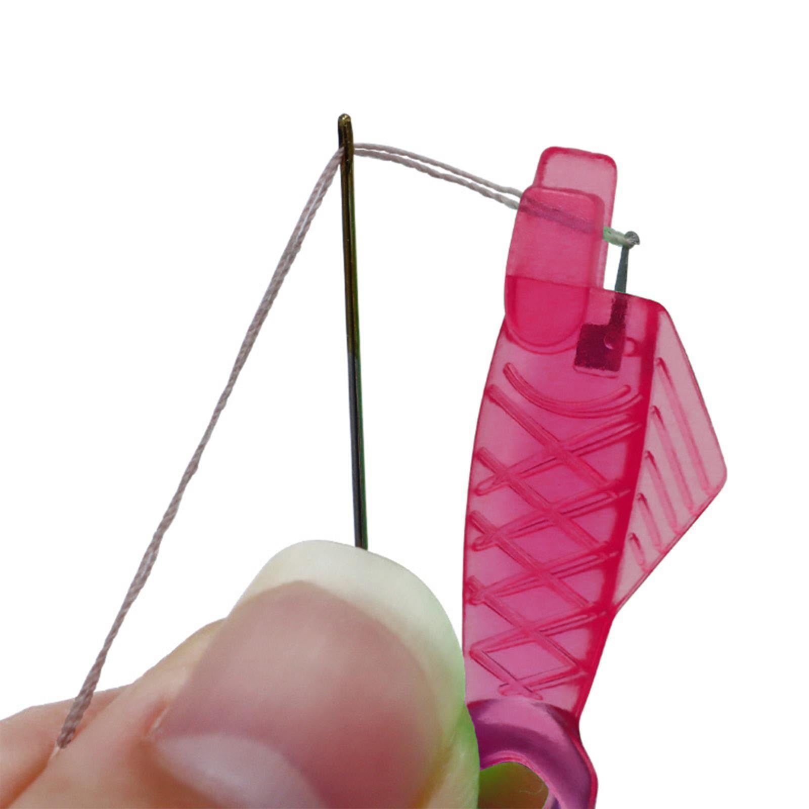 JWDX Needle and Thread Kit! Fish Mouth Sewing Machine Needle Threader 2024 New Automatic Sewing Needle Threader Fish Type Needle Threader Upgrade Quick Sewing Machine Loop Easy Selfthread L - Image 2