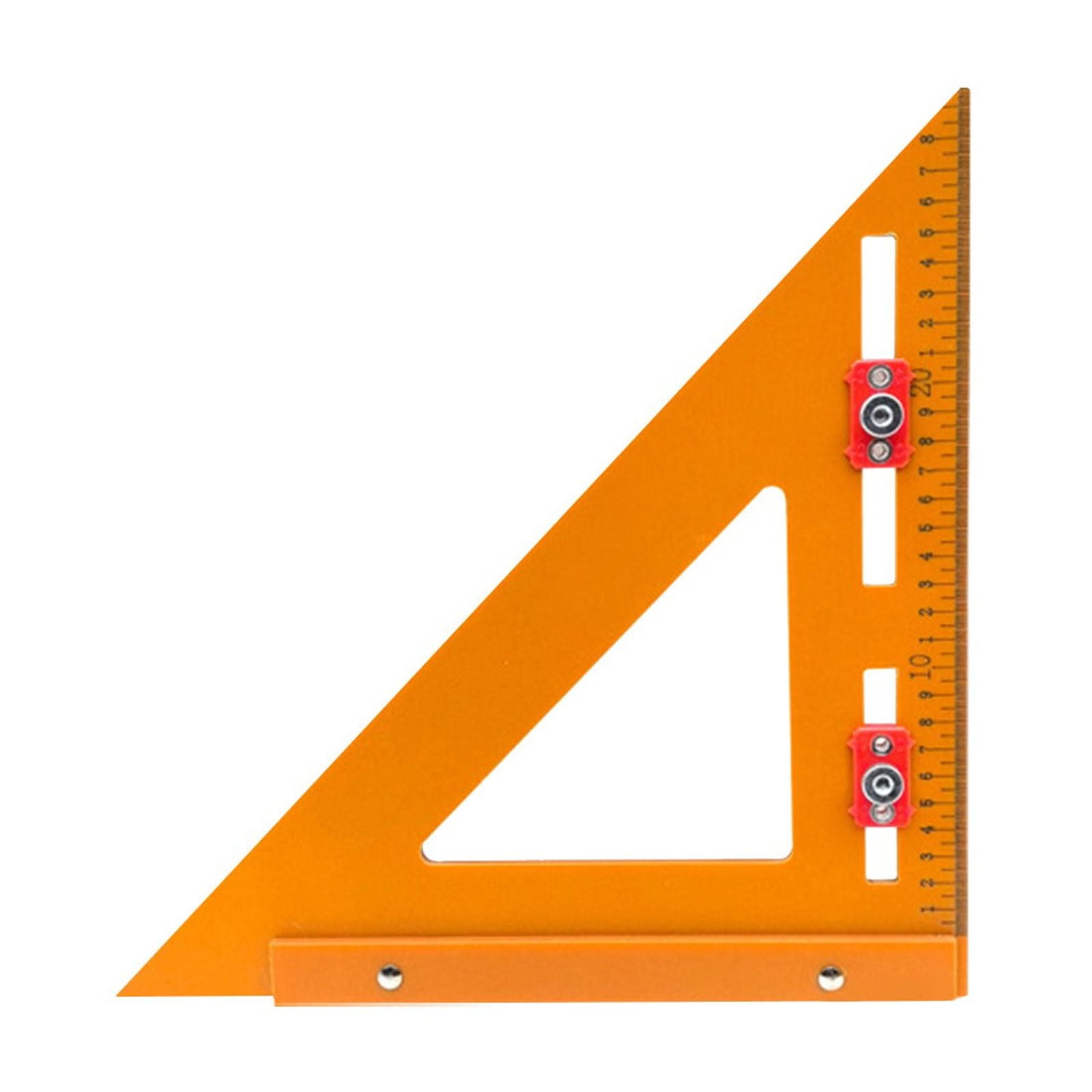 Clearance Back to School Supplies! JWDX Right Angle Ruler Punching Positioning Triangle Ruler B, for Dormitories, Apartments, Shared Spaces and Study Areas (Include: 1*Triangle Ruler) Clearance Sale B - Image 1
