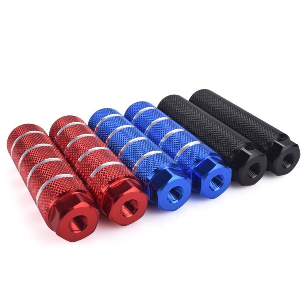 1 Pair MTB BMX Bike Alloy Foot Stunt Pegs Footrest V4V7 Cylinder Lever Grip K7E3 - Image 3
