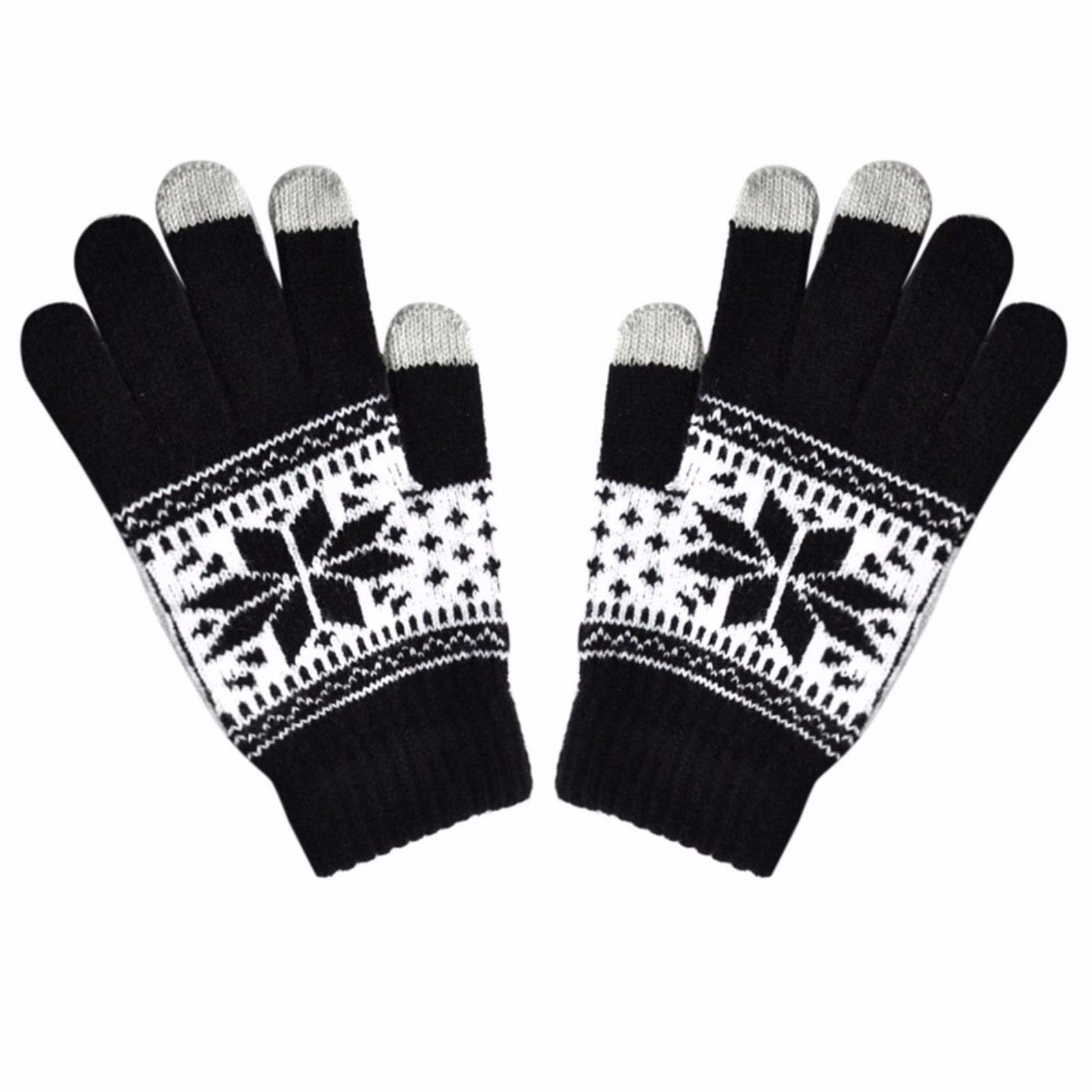 JWDX Gloves Clearance, Winter Gloves, Adult Women Men's Warm Gloves, Outdoor Ski Riding Gloves, Windproof and Fleece Gloves A - Image 2