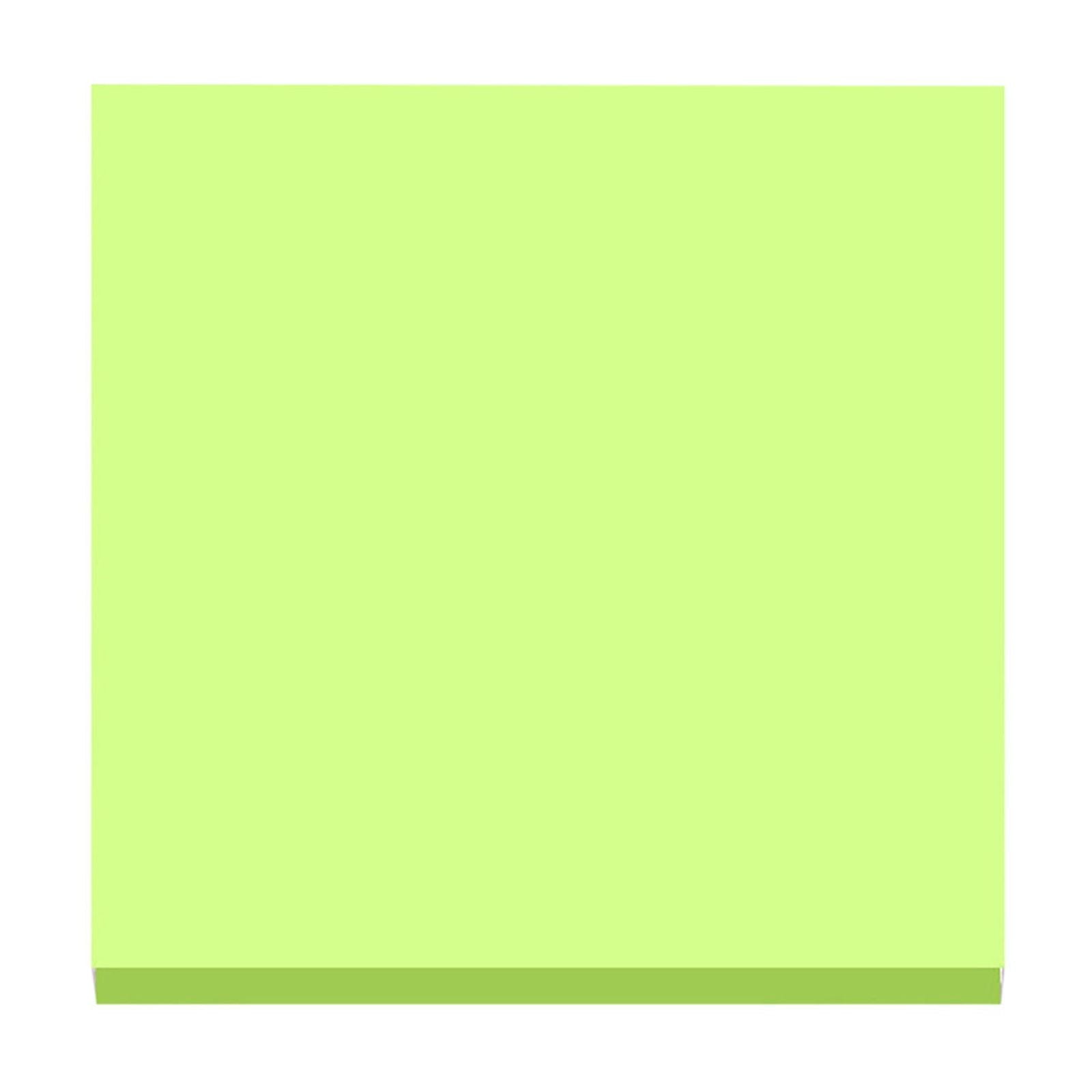 JWDX Post-It Notes Clearance, Sticky Note, 3*3 Feet Tearable and Super Sticky Notes, Bright Colors 100 Sheets Fluorescent Green - Image 1