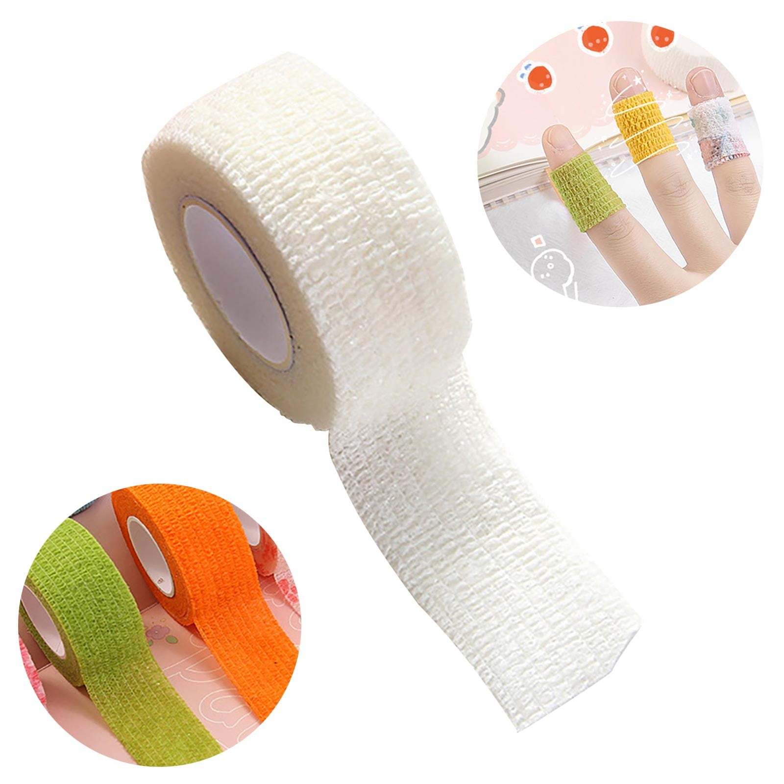 JWDX Finger Bandage Clearance, Finger Protection, Anti-Wear Hand Tape, Learning Tools, Self-Adhesive Finger Guards, 9 Pack 1