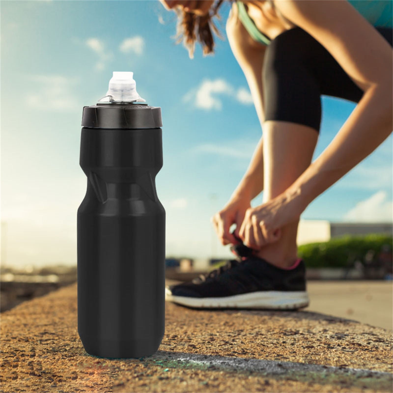 JWDX Bottle, Sports Water Bottle, Kitchen Supplies Clearance, Steel Insulated Stainless Steel Water Bottle – for Cycling Fitness & Sports Fits Most Cages CH - Image 2