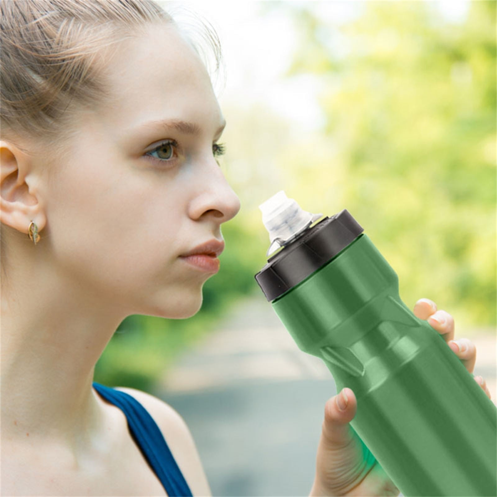 JWDX Bottle, Sports Water Bottle, Kitchen Supplies Clearance, Steel Insulated Stainless Steel Water Bottle – for Cycling Fitness & Sports Fits Most Cages CH - Image 6