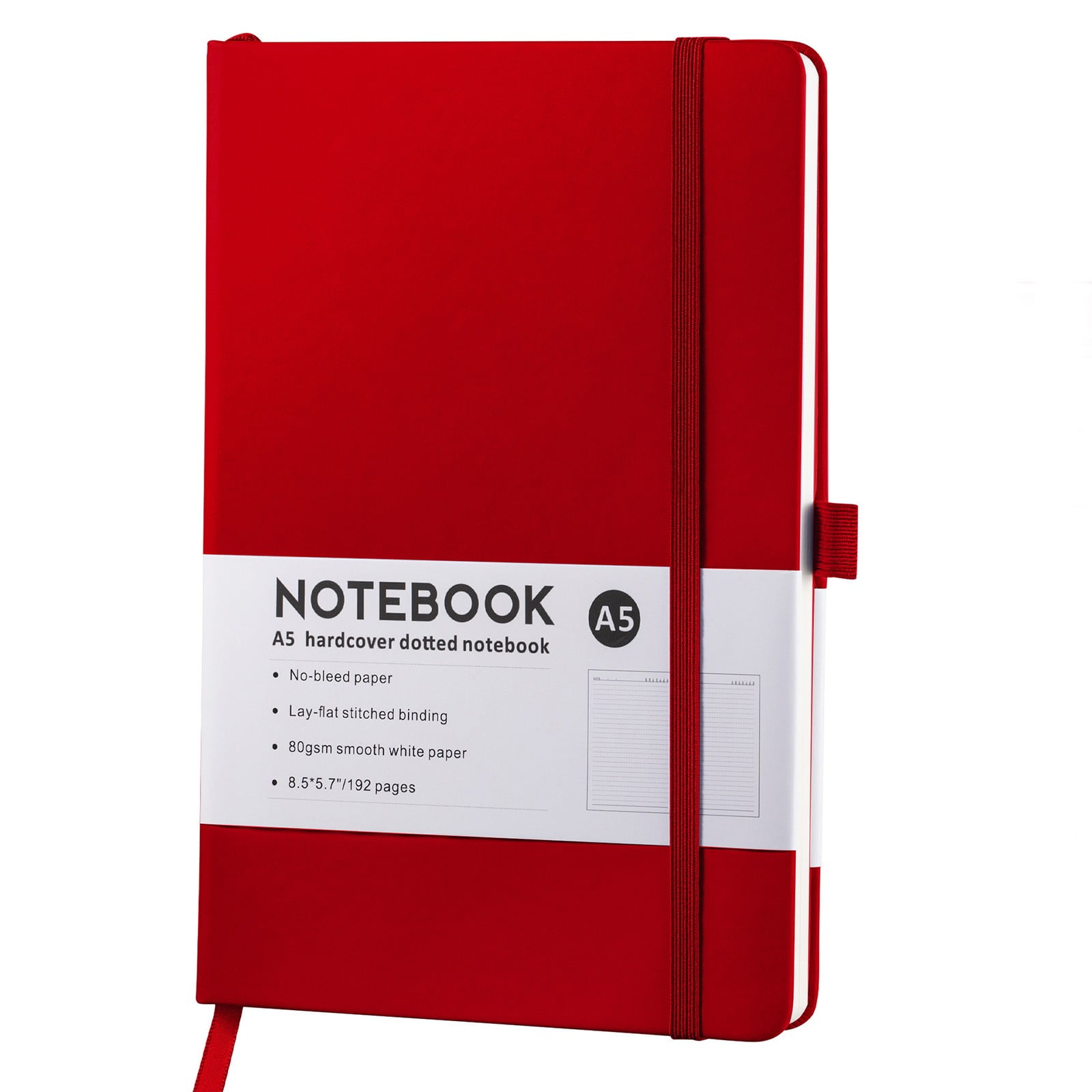 Blank Notebooks Lined Classic Pocket Notebook Journal [ Leather Hard Cover ][ 100 Gsm ] [ Ruled ] Premium Thick Paper with Inner Pocket 3.5 Newyear Arrival! A 1-A - Image 7