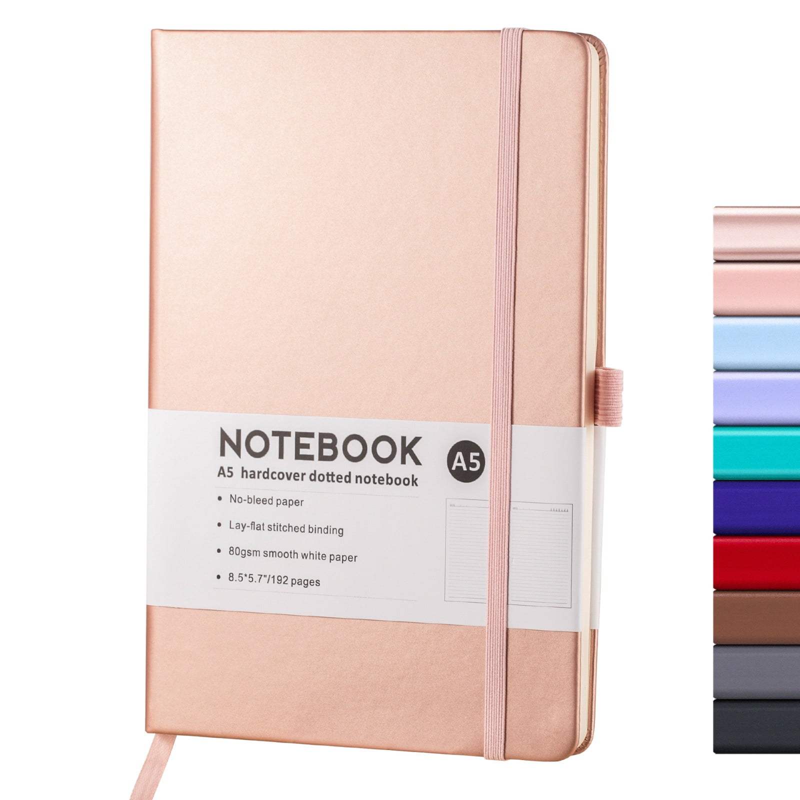 Blank Notebooks Lined Classic Pocket Notebook Journal [ Leather Hard Cover ][ 100 Gsm ] [ Ruled ] Premium Thick Paper with Inner Pocket 3.5 Newyear Arrival! A 1-Blue2 - Image 6
