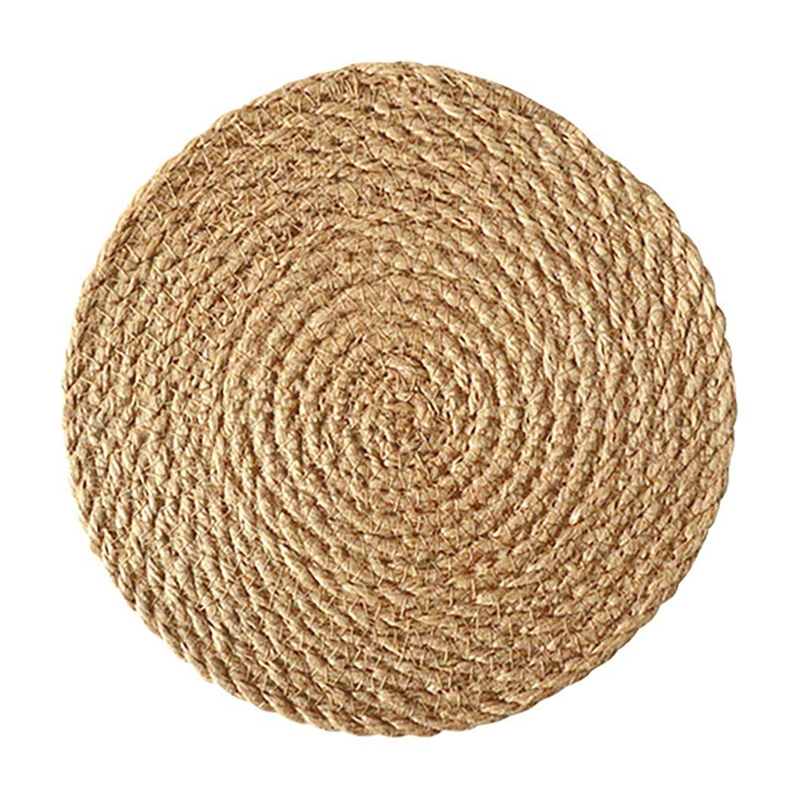 JWDX Placemat Clearance, Linen Insulation Mat Table Placemat Home Mugit Is Suitable for Hot Plates Pots and Pans E - Image 1