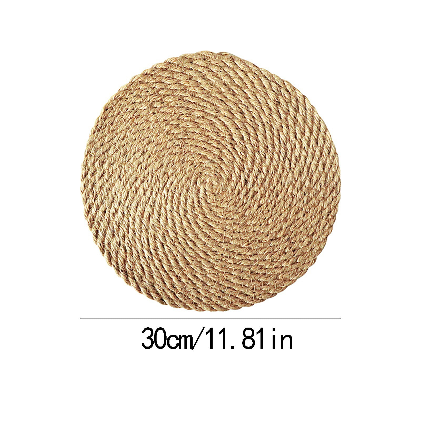 JWDX Placemat Clearance, Linen Insulation Mat Table Placemat Home Mugit Is Suitable for Hot Plates Pots and Pans E - Image 3