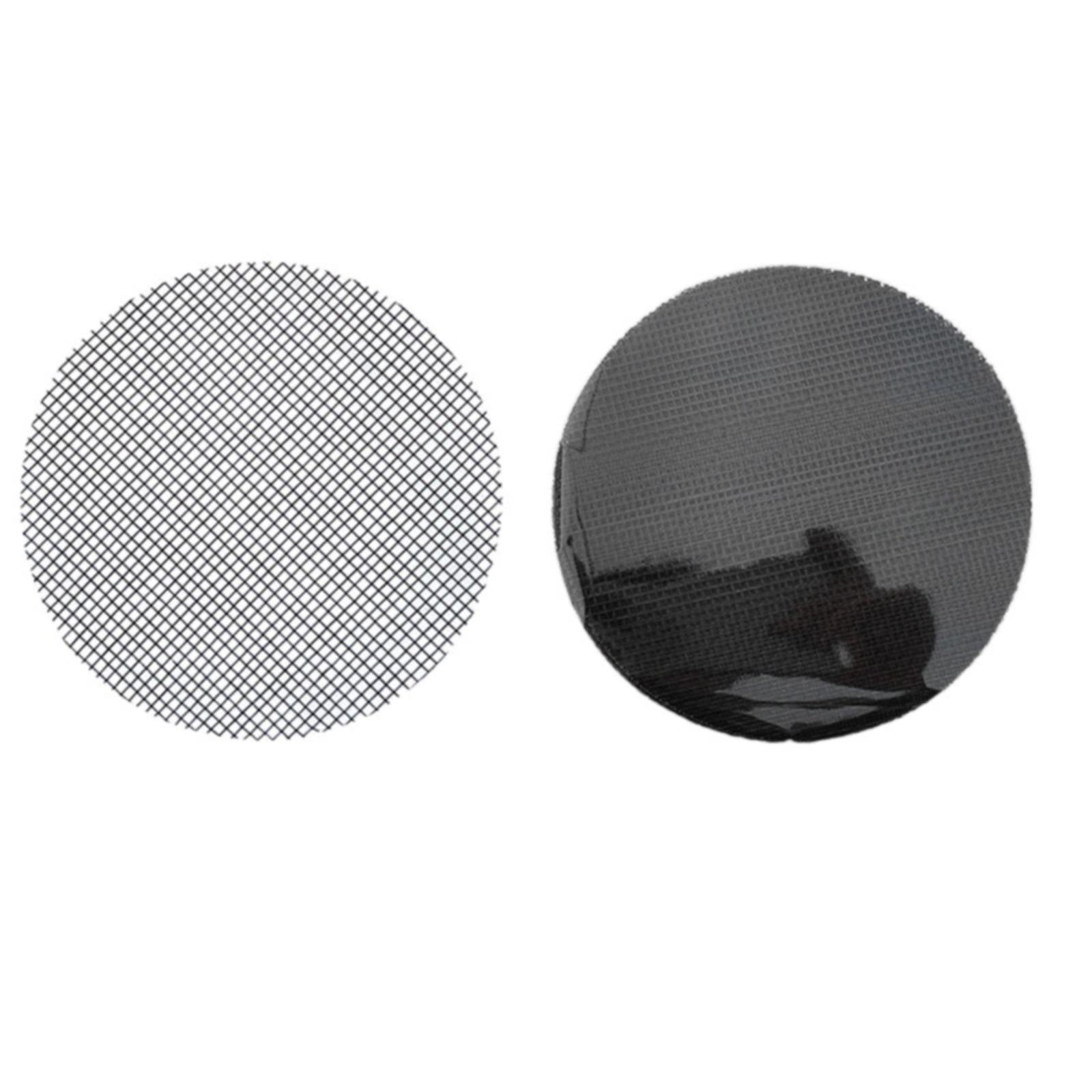 JWDX Strainers Clearance, Flowerpot Gasket Leakproof Earth Gasket Bottom Hole Gasket Bottom Plate Ceramic Flowerpot Breathable Proof Plastic Circular Mesh Gasket Black - Image 1