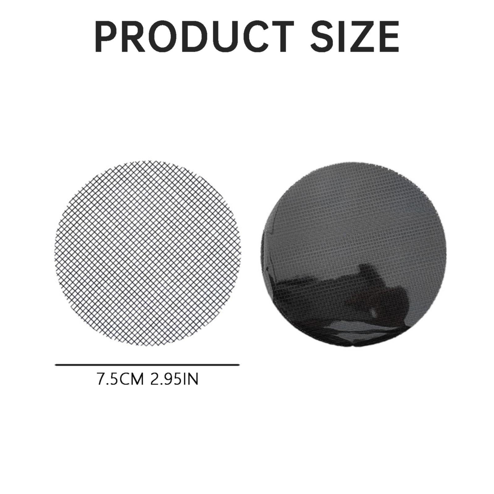JWDX Strainers Clearance, Flowerpot Gasket Leakproof Earth Gasket Bottom Hole Gasket Bottom Plate Ceramic Flowerpot Breathable Proof Plastic Circular Mesh Gasket Black - Image 4