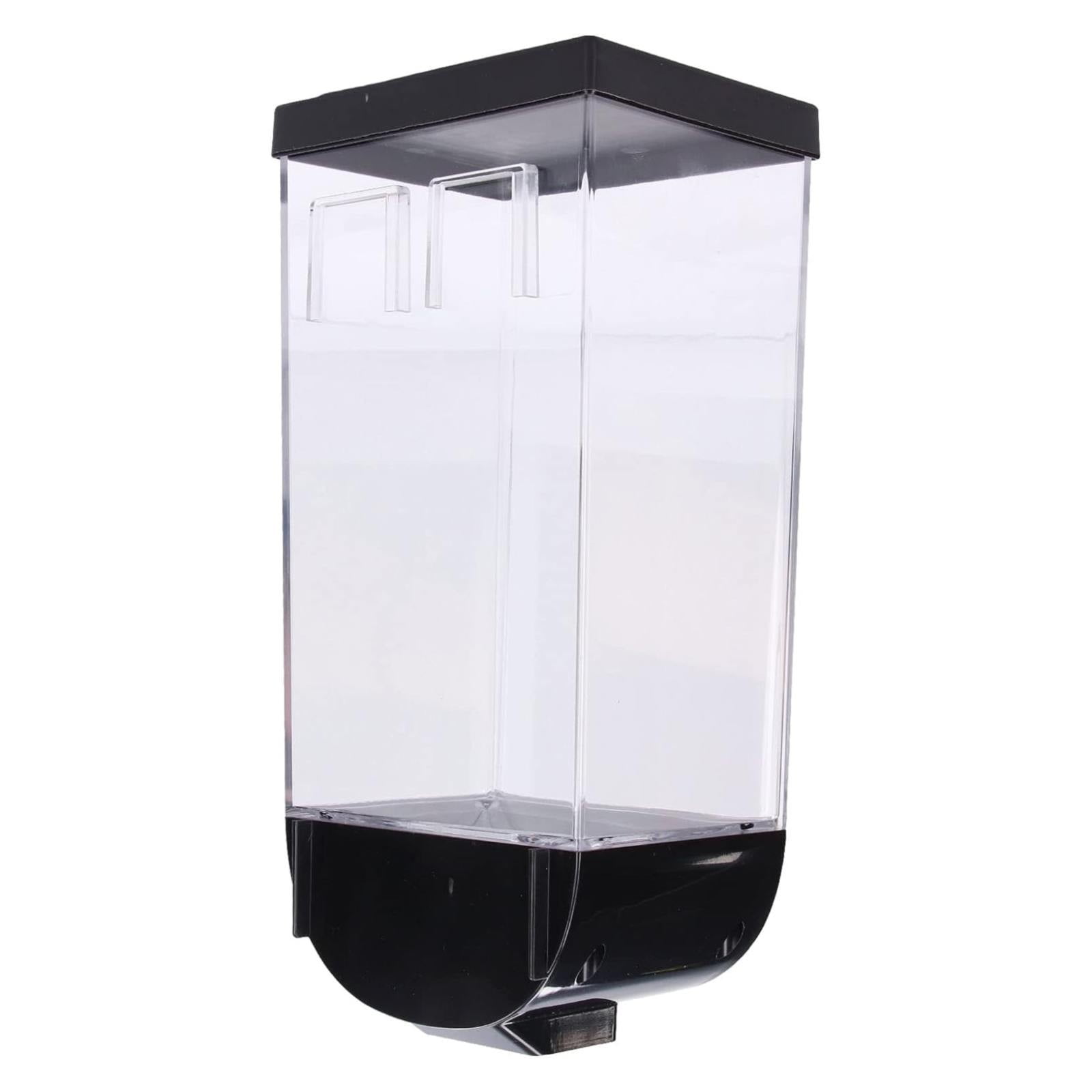 JWDX Storage Containers Clearance, Cereal Dispenser Countertop Cereal Containers Storage 1.5L /1Lorganization and Storage Containers for Kitchen Dry Food Dispenser for Rice Grains Snack Oatmeal BK2 - Image 1