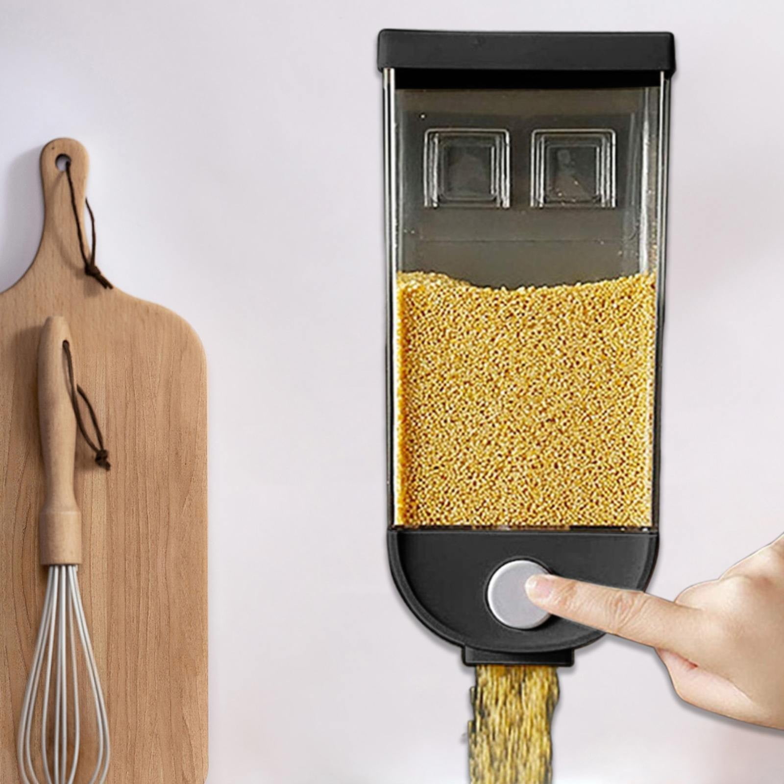 JWDX Storage Containers Clearance, Cereal Dispenser Countertop Cereal Containers Storage 1.5L /1Lorganization and Storage Containers for Kitchen Dry Food Dispenser for Rice Grains Snack Oatmeal BK2 - Image 6